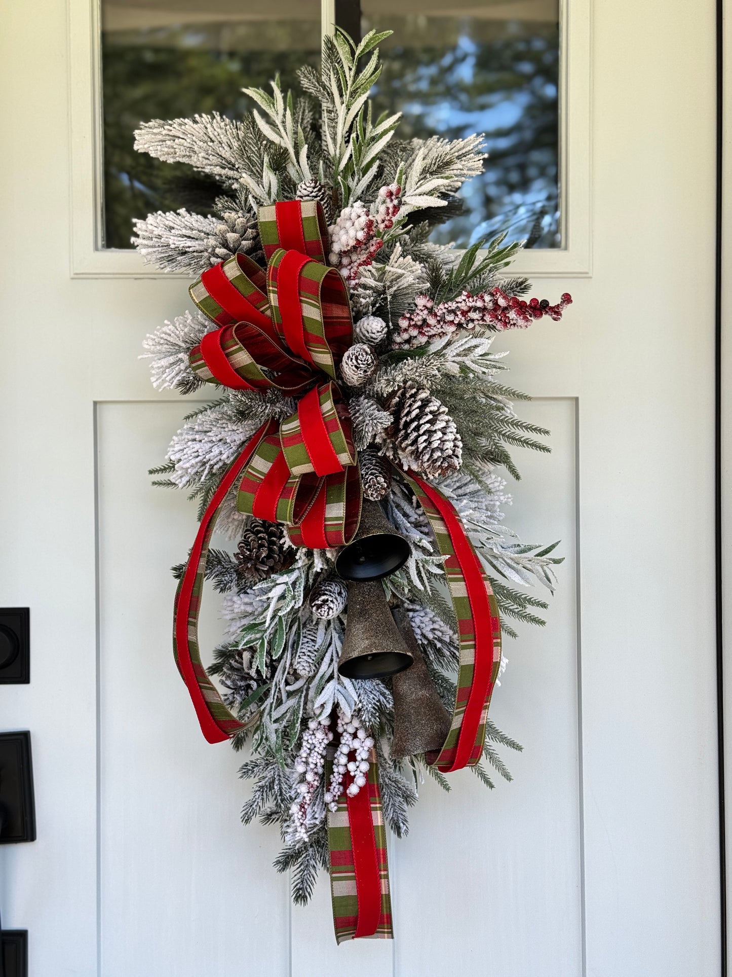 Rustic Belfry Bells Drop Winter/Holiday Wreath