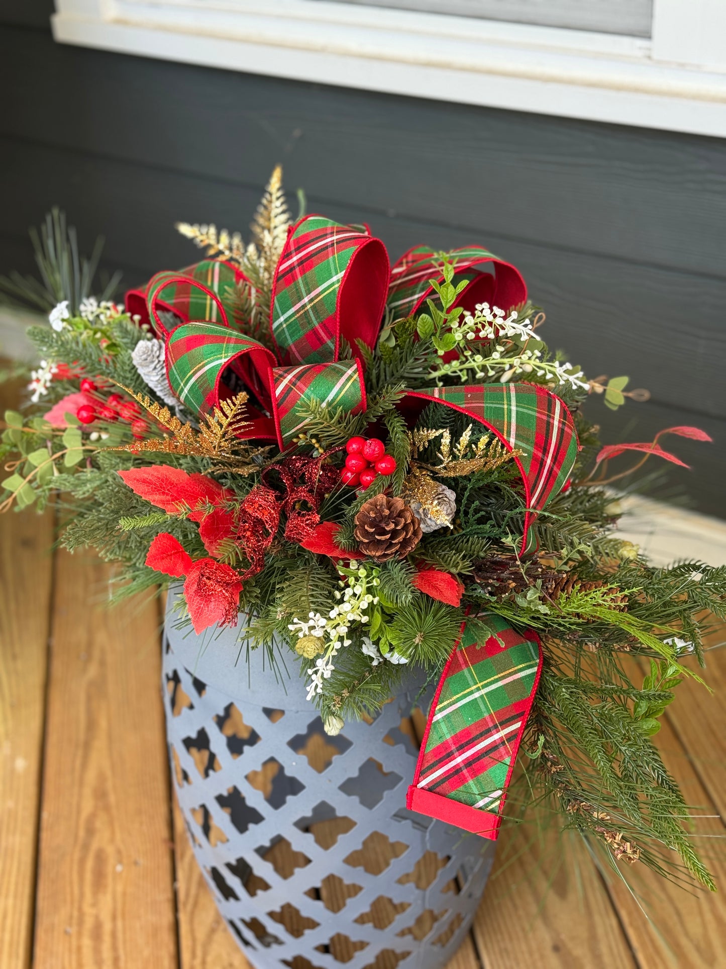 Versatile Red and Green Holiday Decor