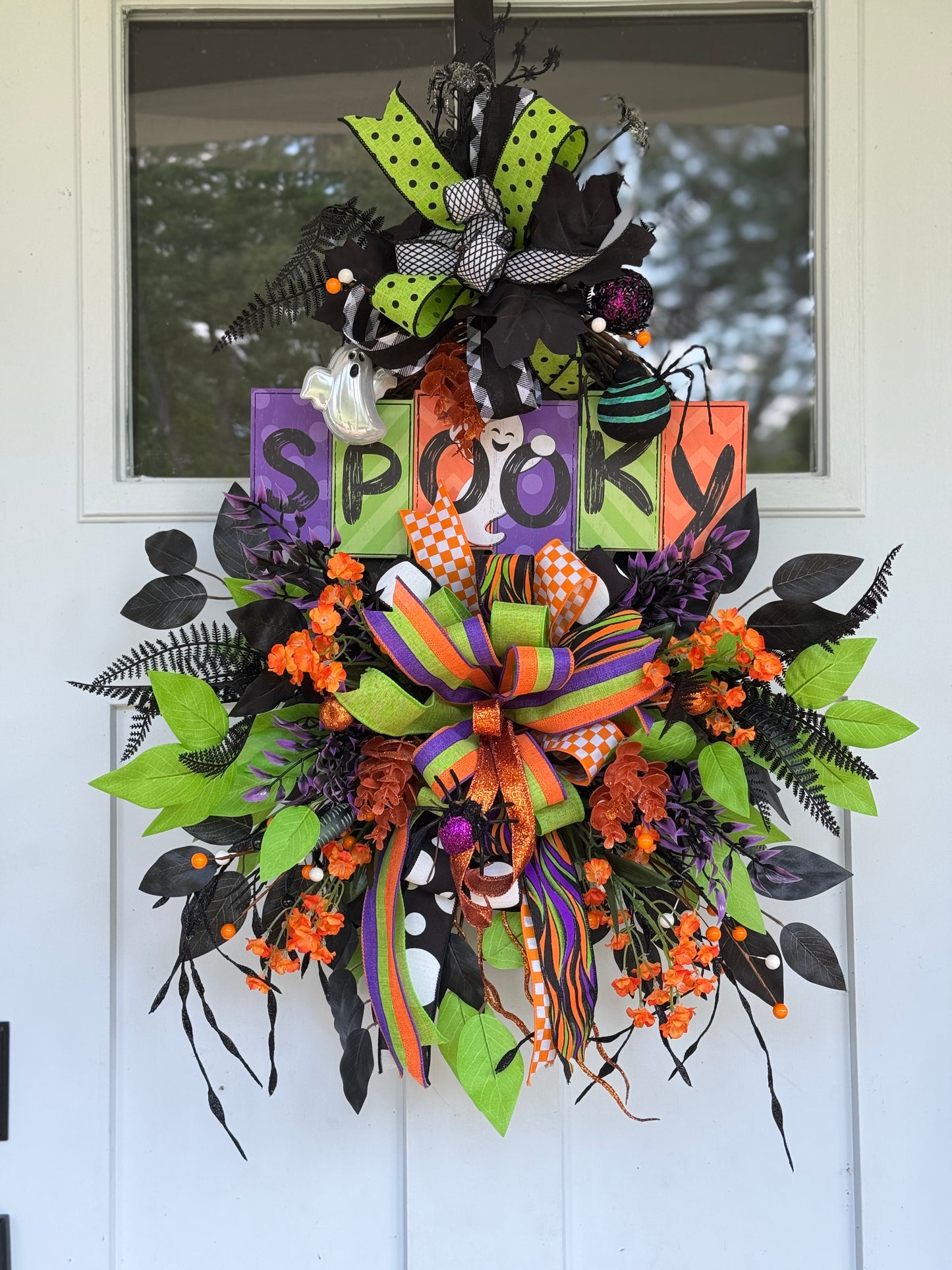 Halloween Spooky Wreath