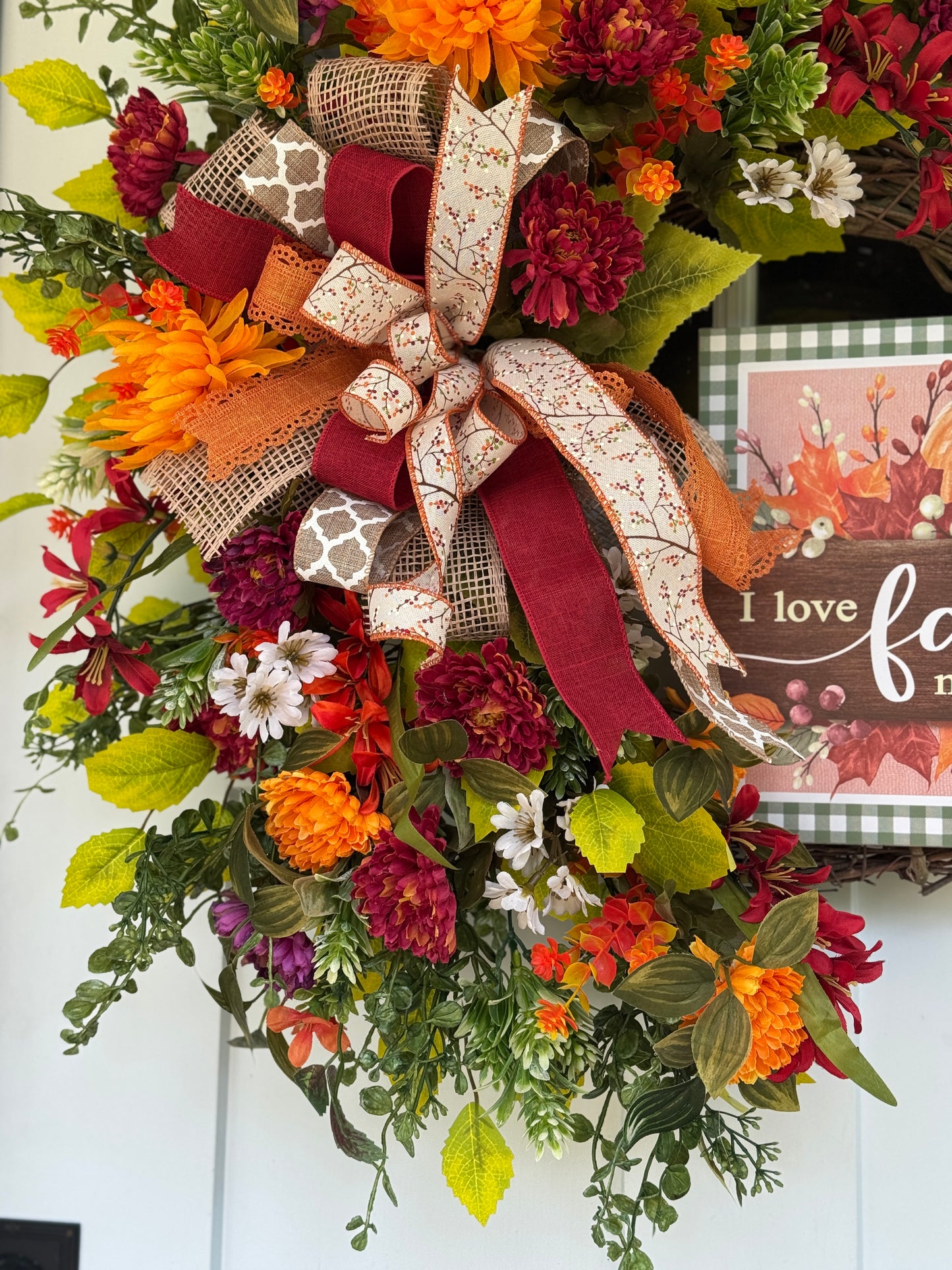 Love Fall Most of All Wreath