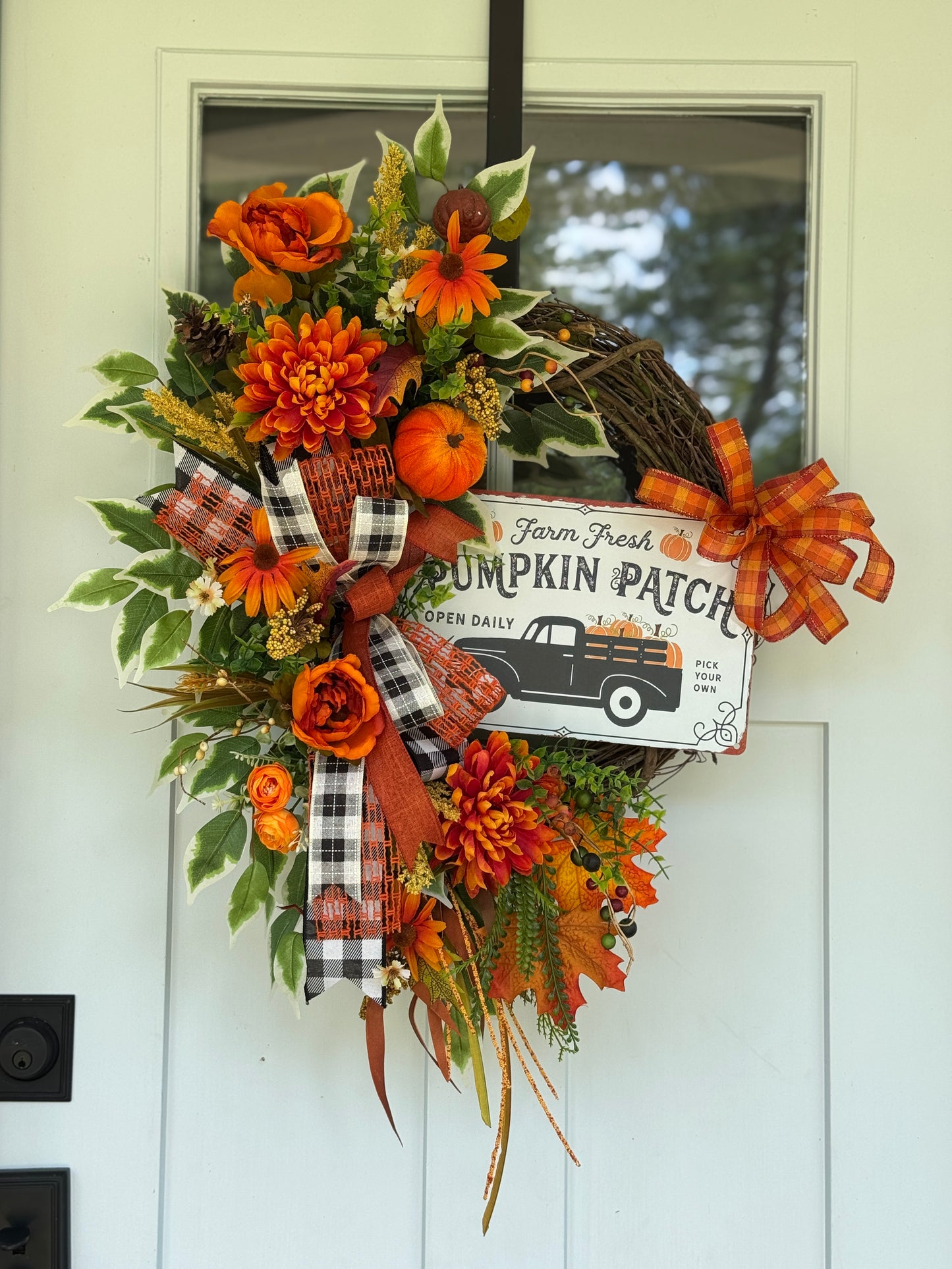 Farm Fresh Pumpkin Patch Wreath