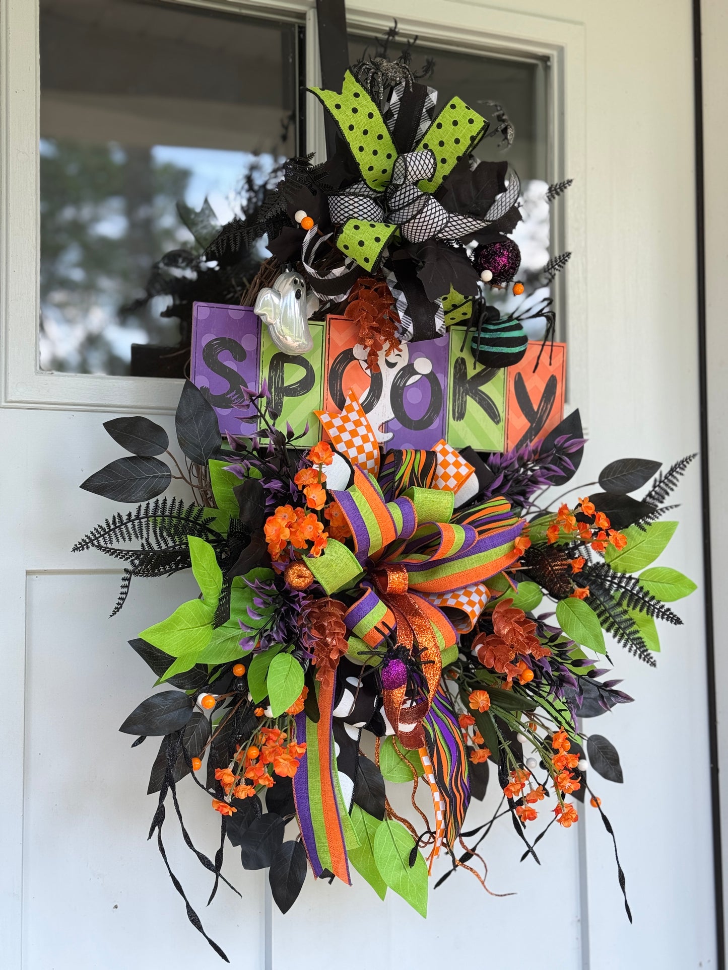 Halloween Spooky Wreath