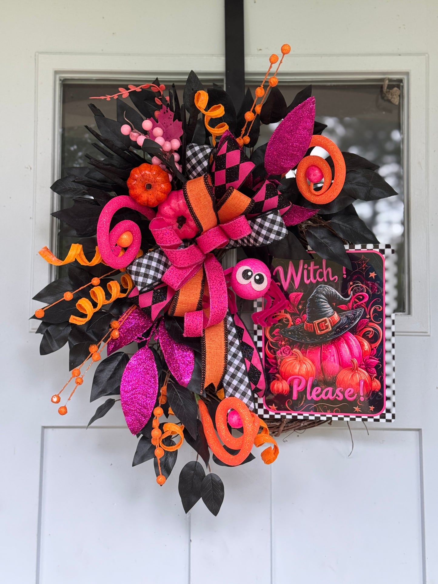 Witch, Please! Halloween Wreath