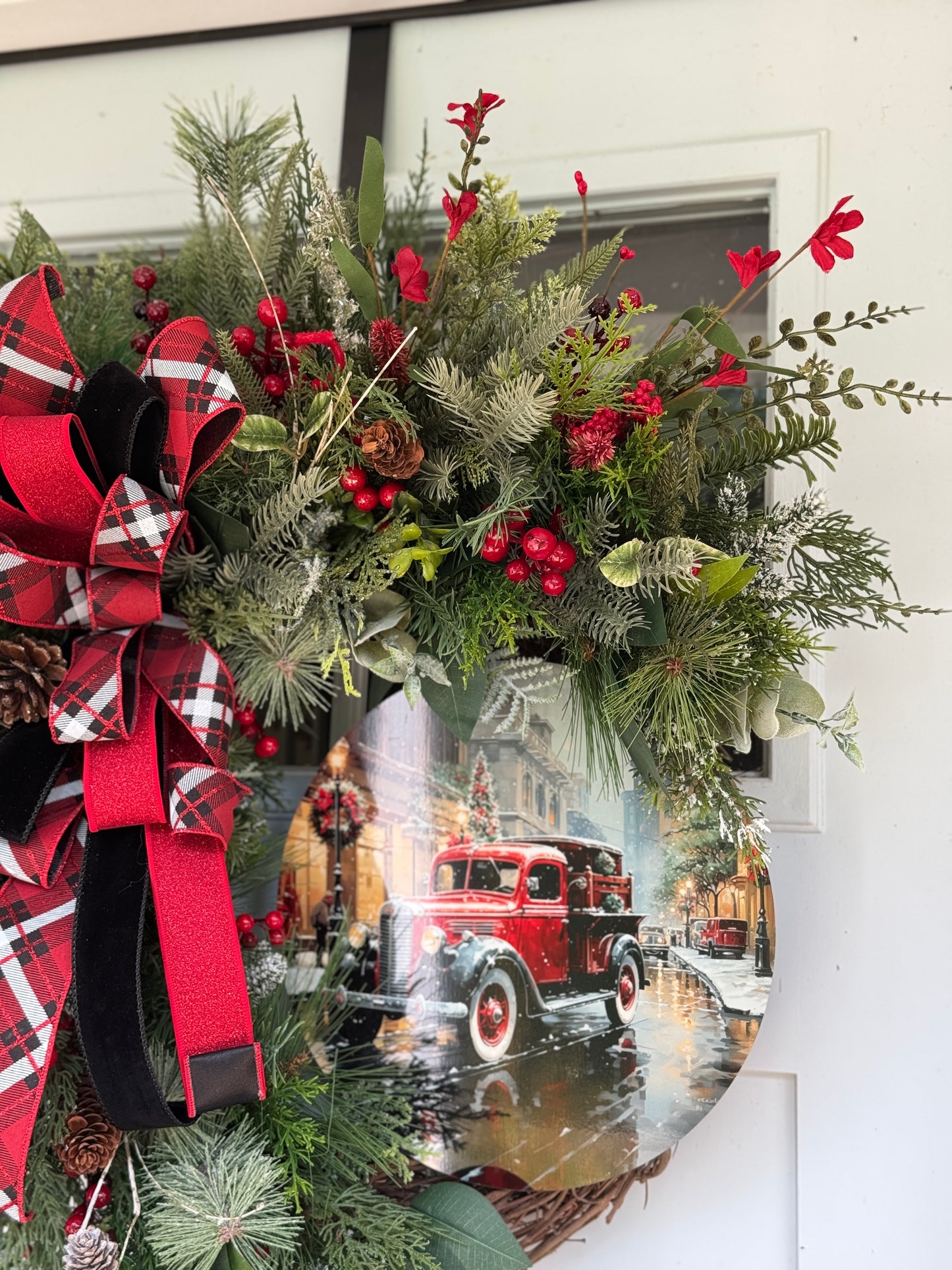 Nostalgic Winter/Holiday Wreath