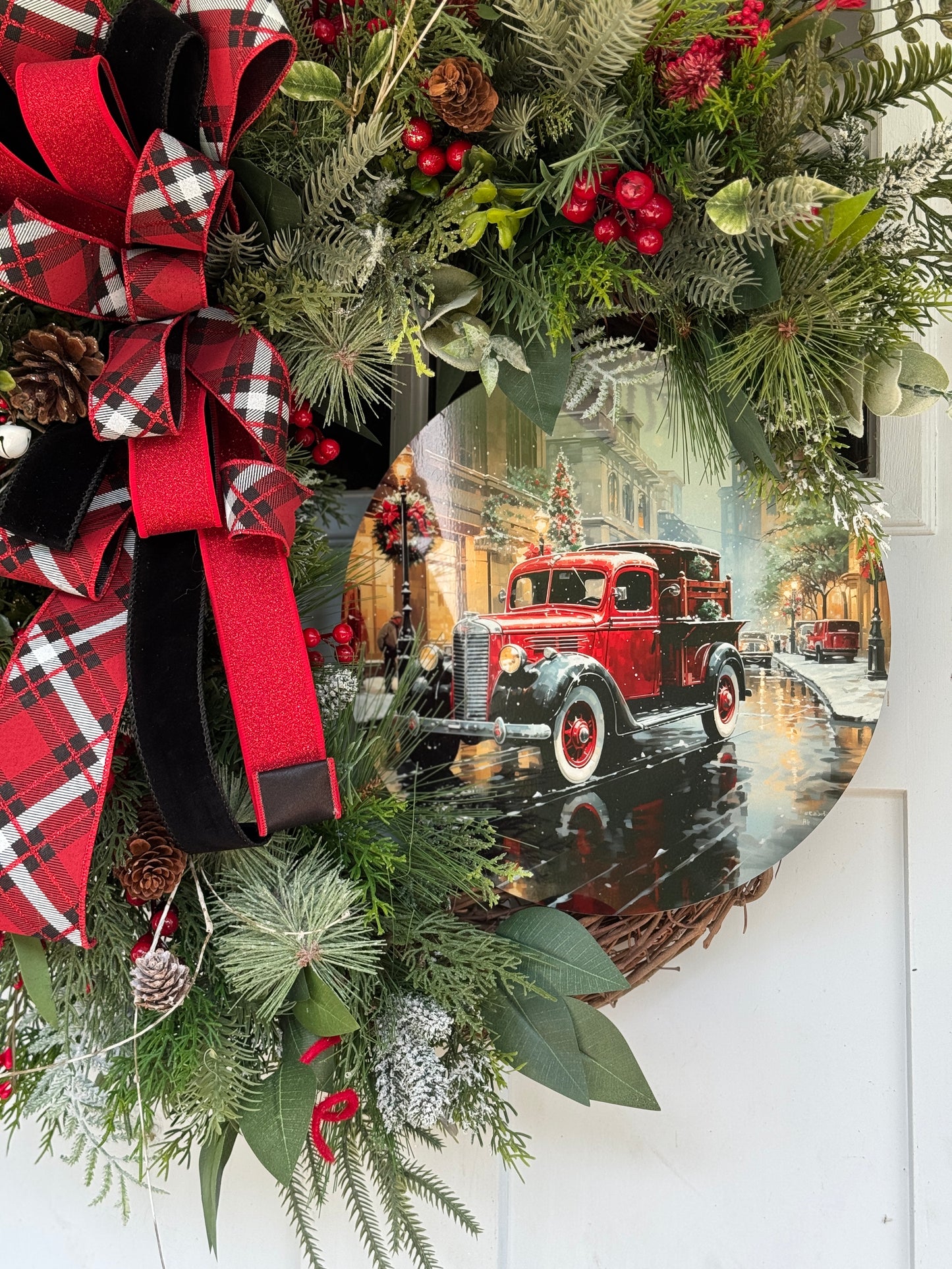 Nostalgic Winter/Holiday Wreath