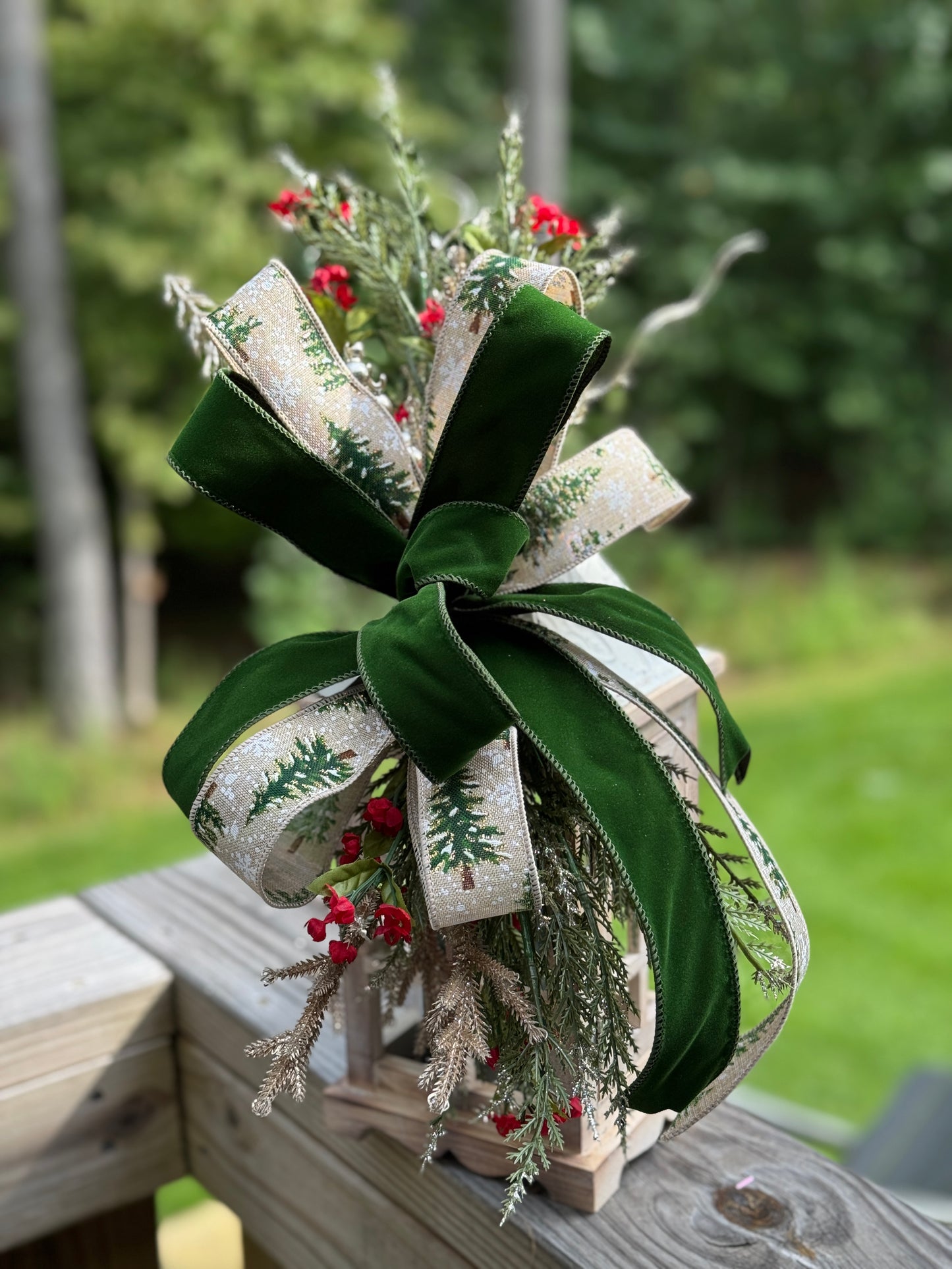 Decorative Winter/Holiday Lantern