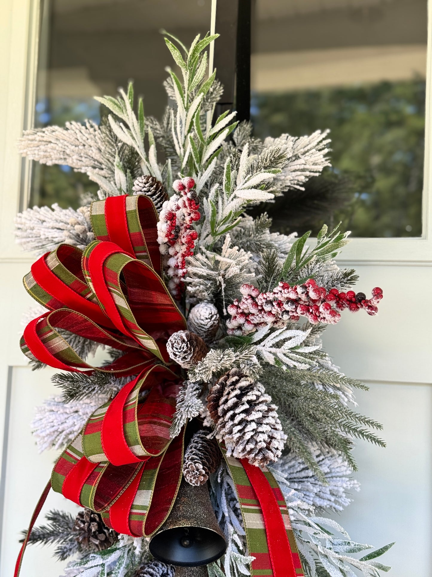 Rustic Belfry Bells Drop Winter/Holiday Wreath