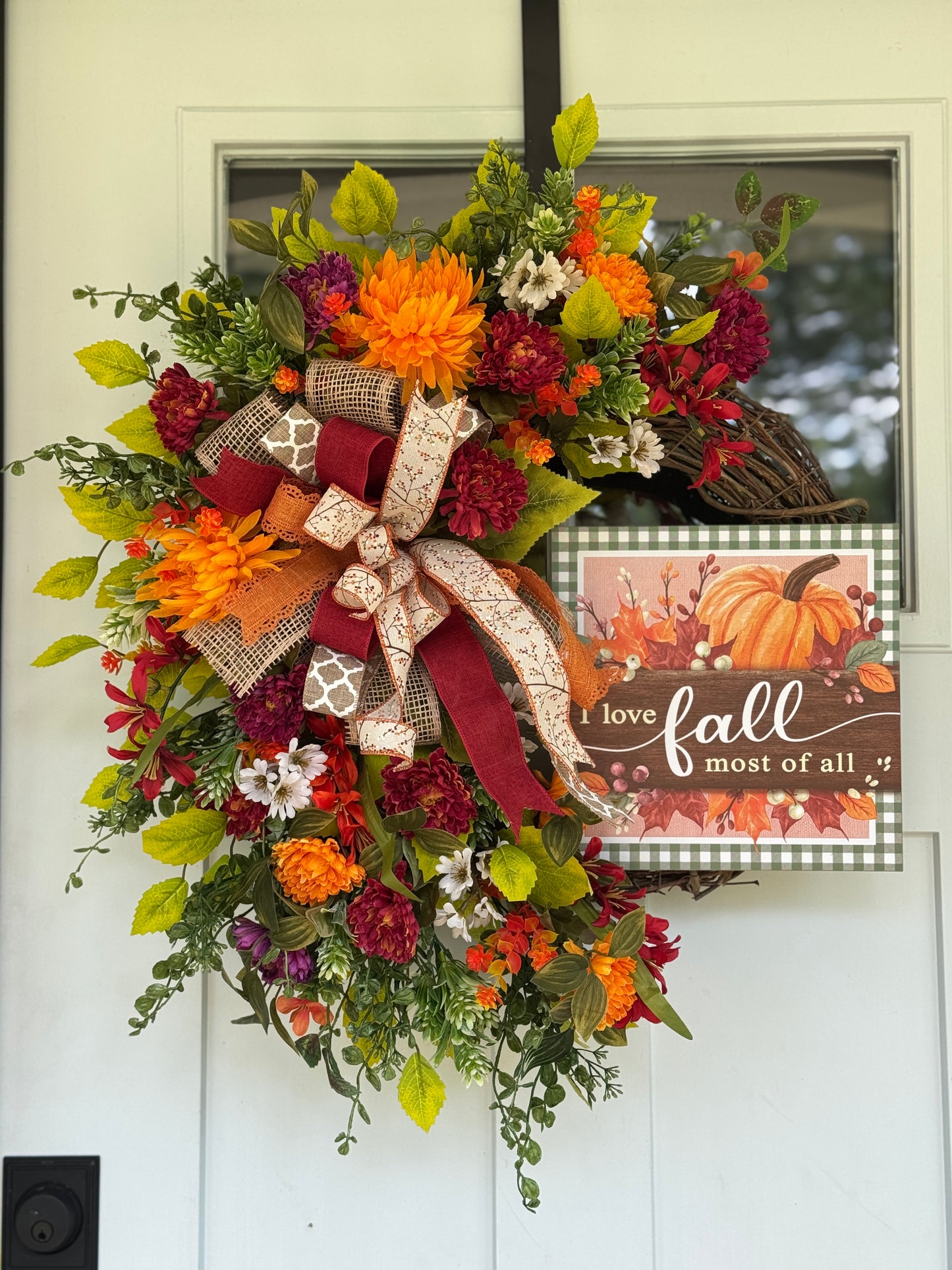 Love Fall Most of All Wreath
