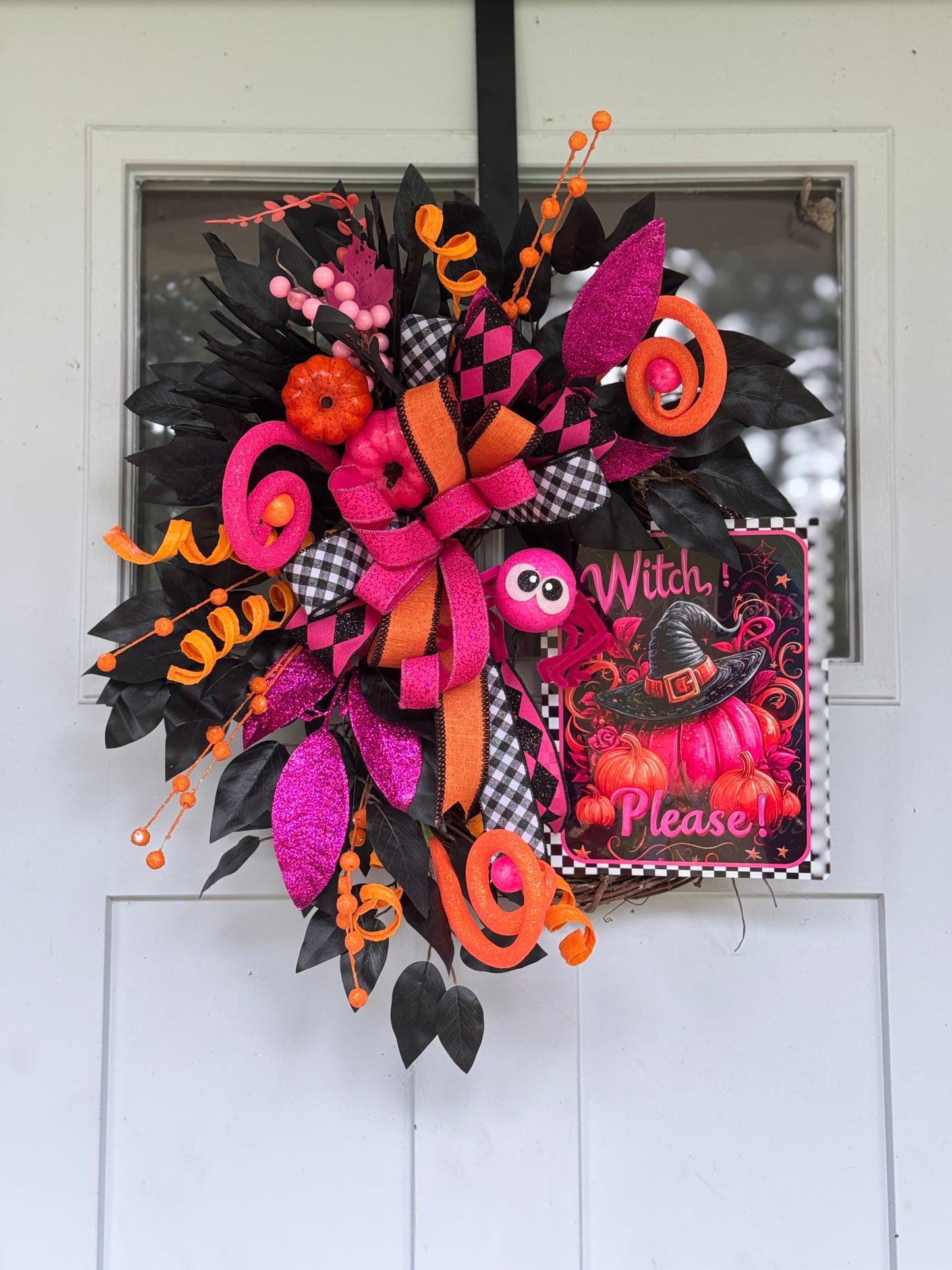 Witch, Please! Halloween Wreath