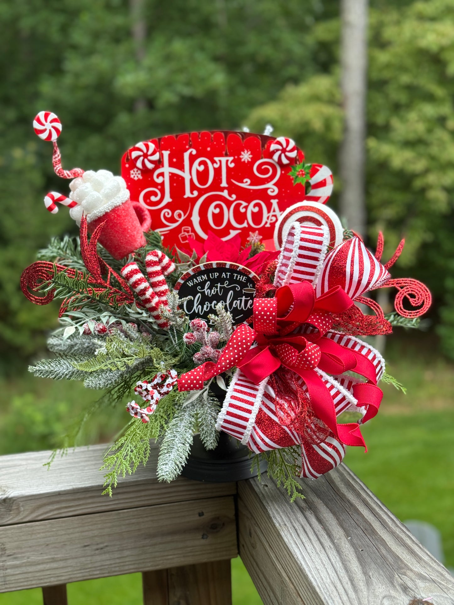 Hot Cocoa Winter/Holiday Arrangement
