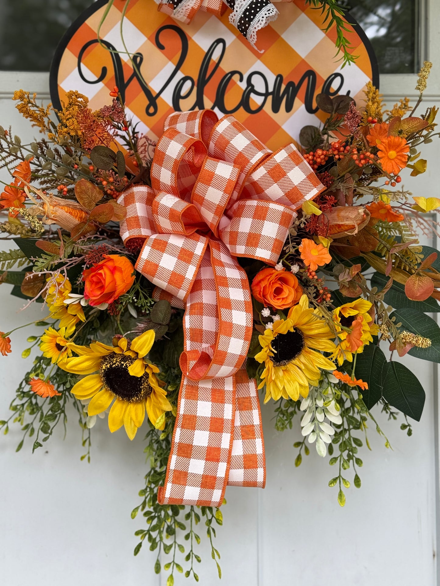 Autumn Welcome Door Wreath