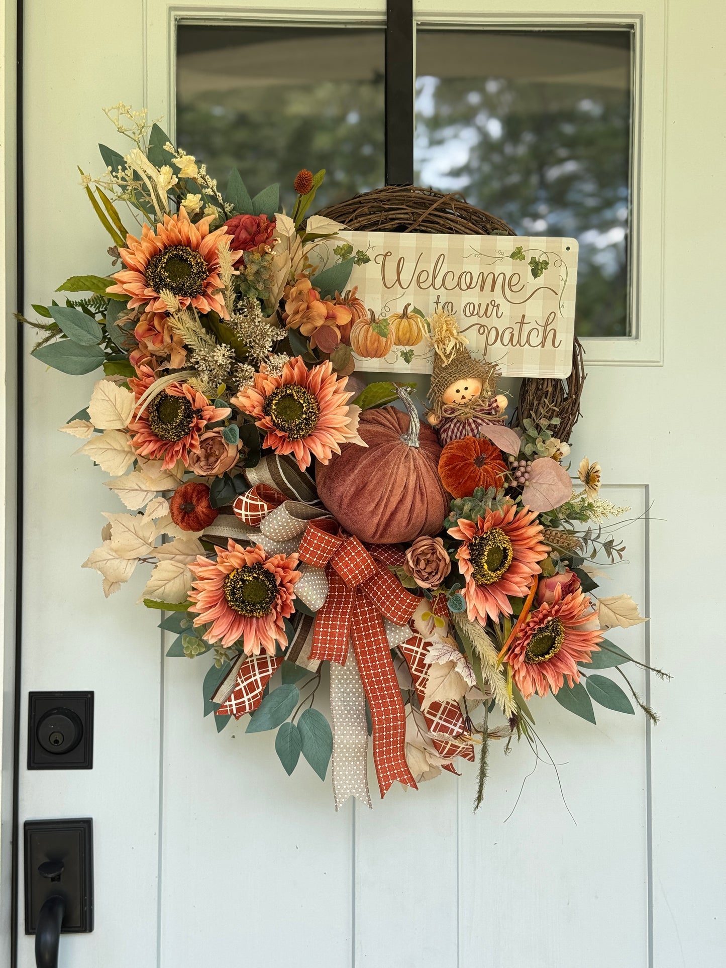 Welcome To Our Patch Wreath