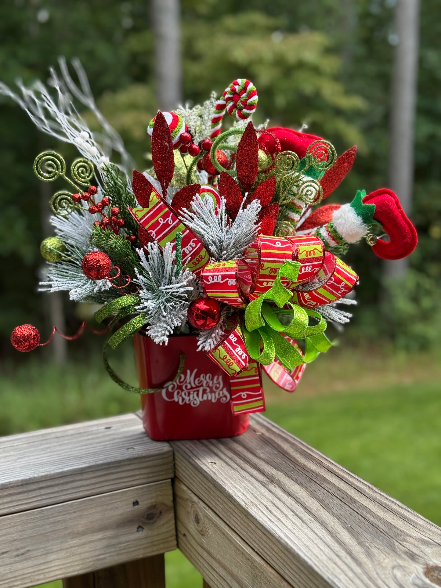 Vibrant Elf Floral Arrangement