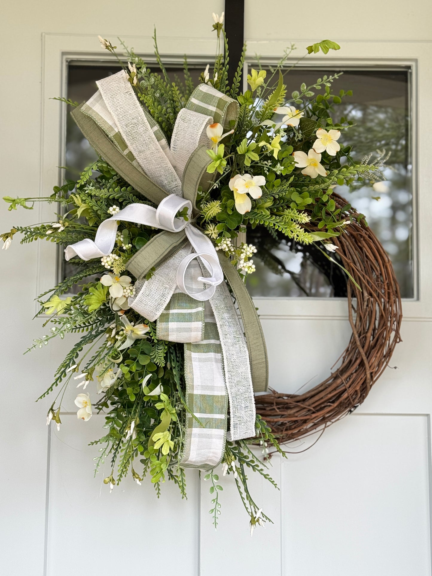 Everyday Sage and White Wreath