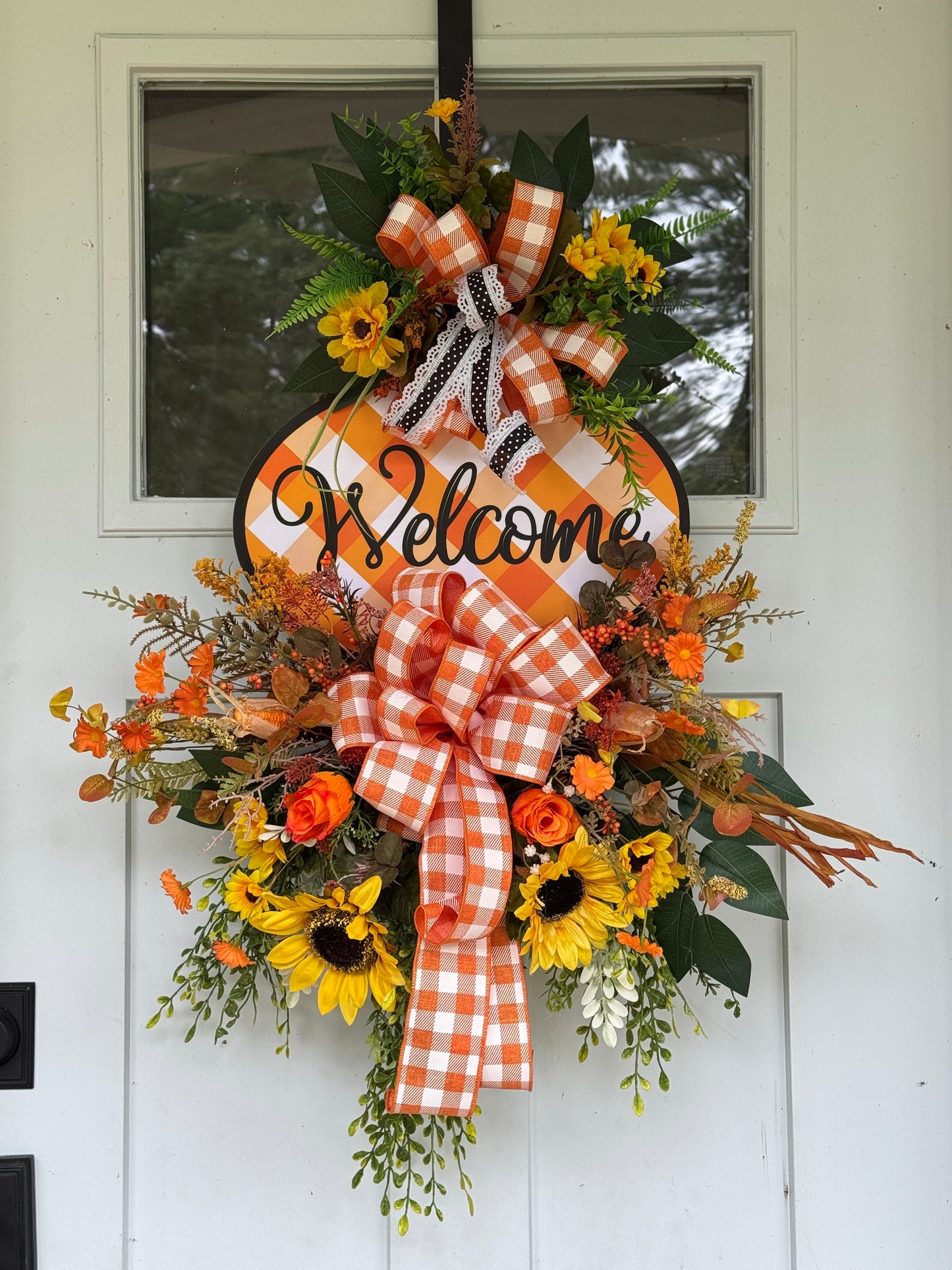 Autumn Welcome Door Wreath