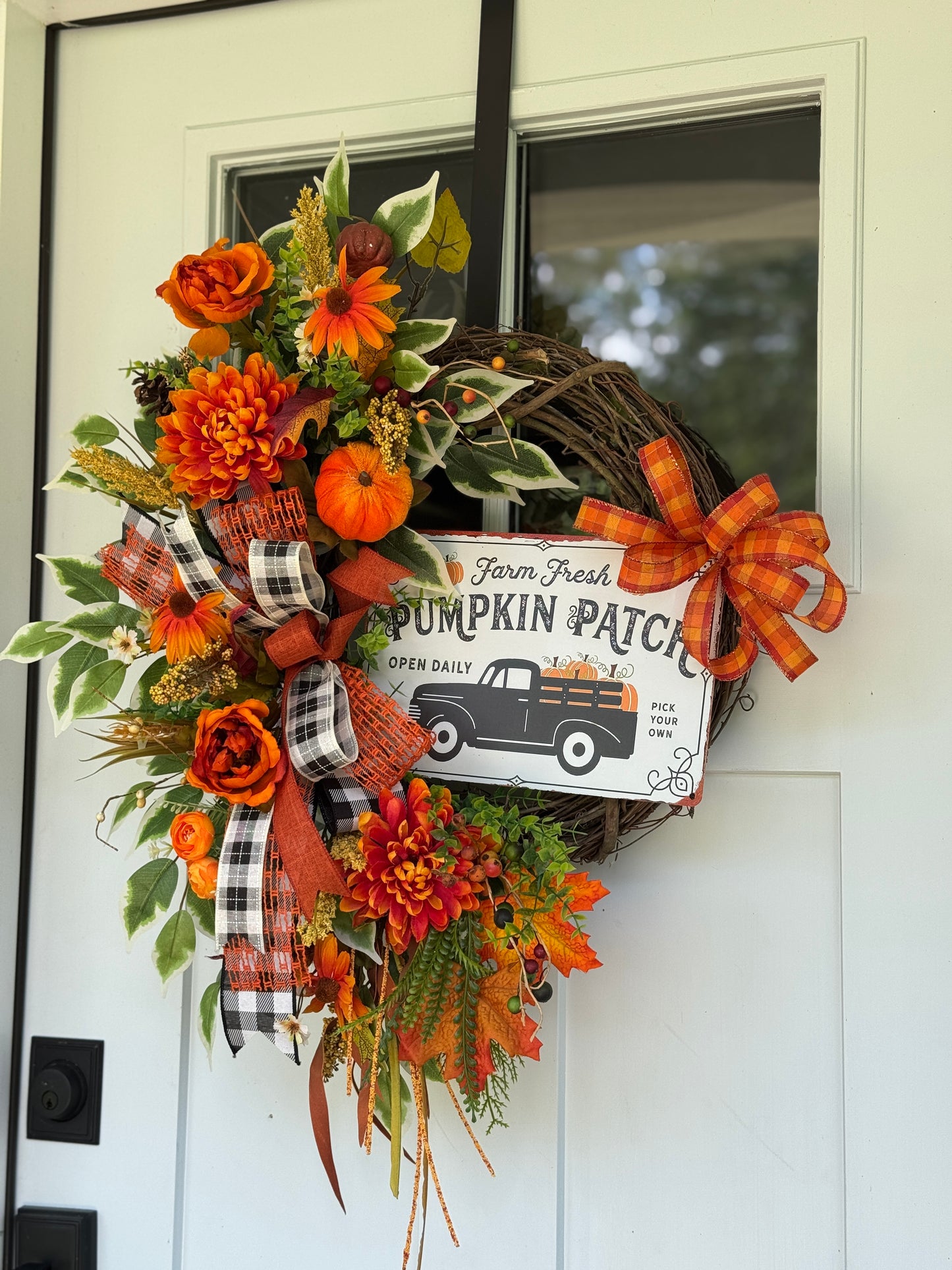 Farm Fresh Pumpkin Patch Wreath