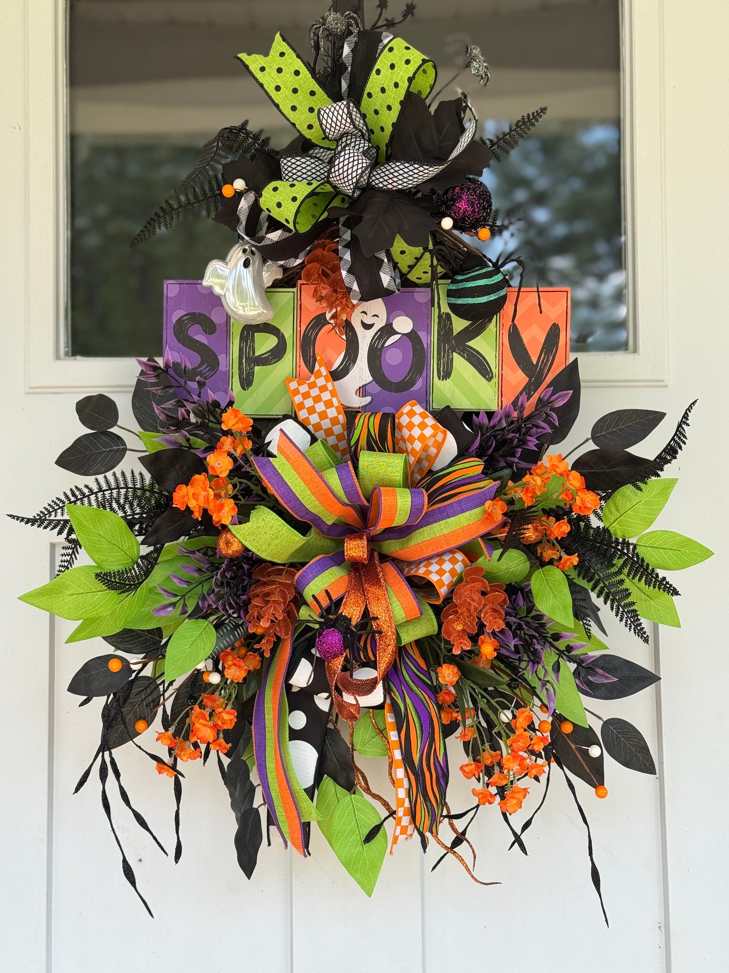 Halloween Spooky Wreath