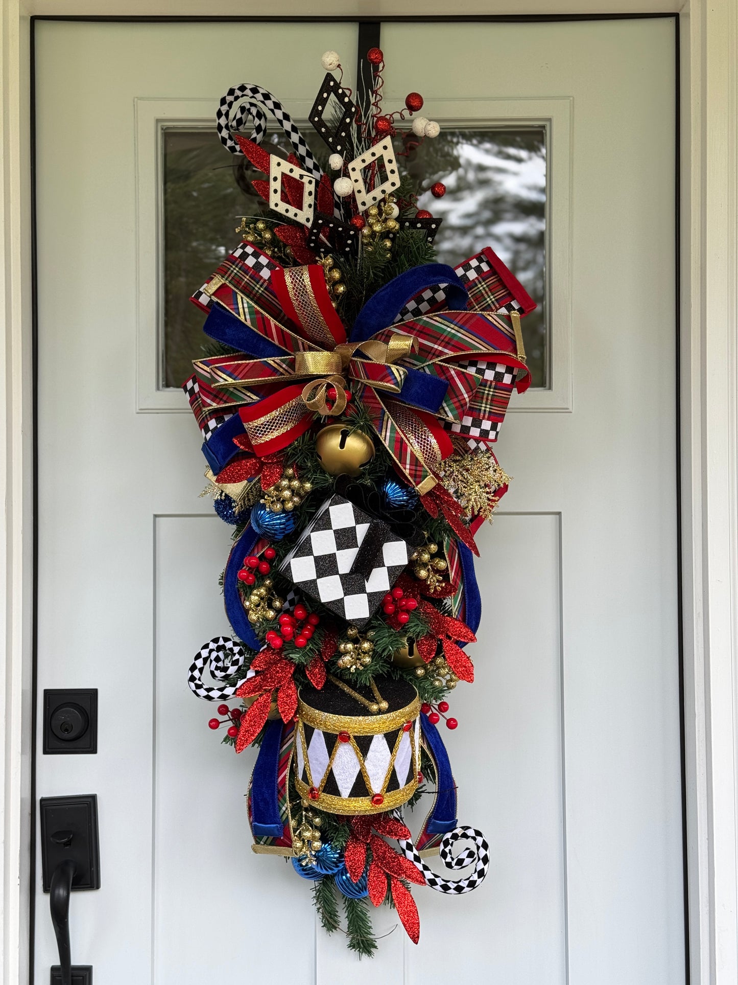 XL Nutcracker Winter/Holiday Swag/Wreath