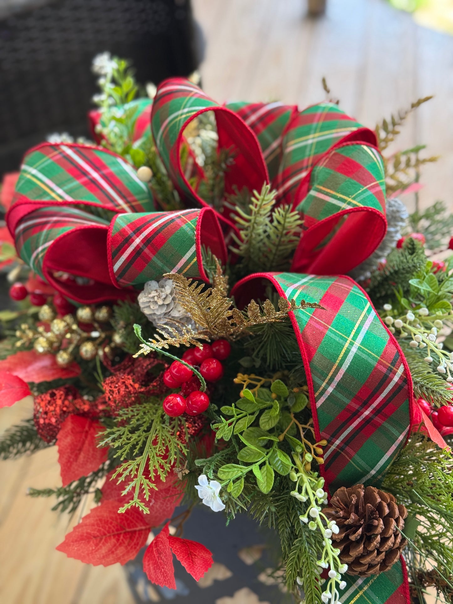 Versatile Red and Green Holiday Decor