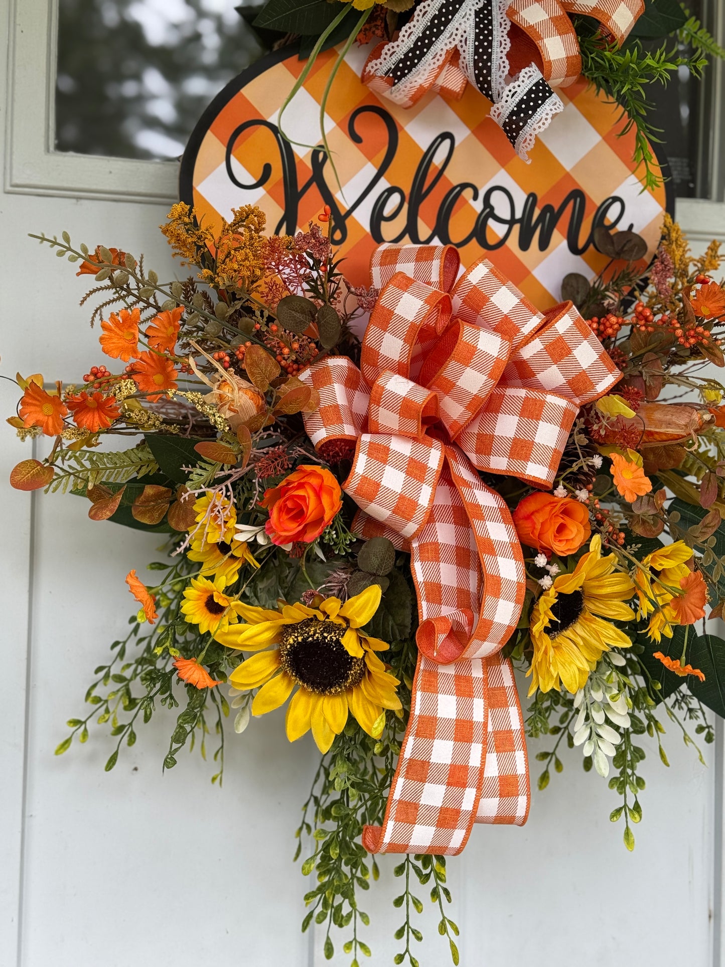 Autumn Welcome Door Wreath