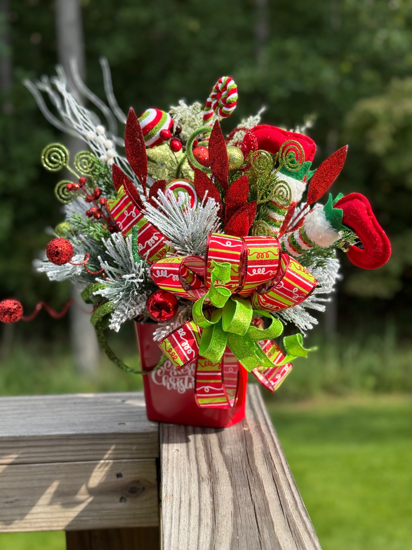 Vibrant Elf Floral Arrangement