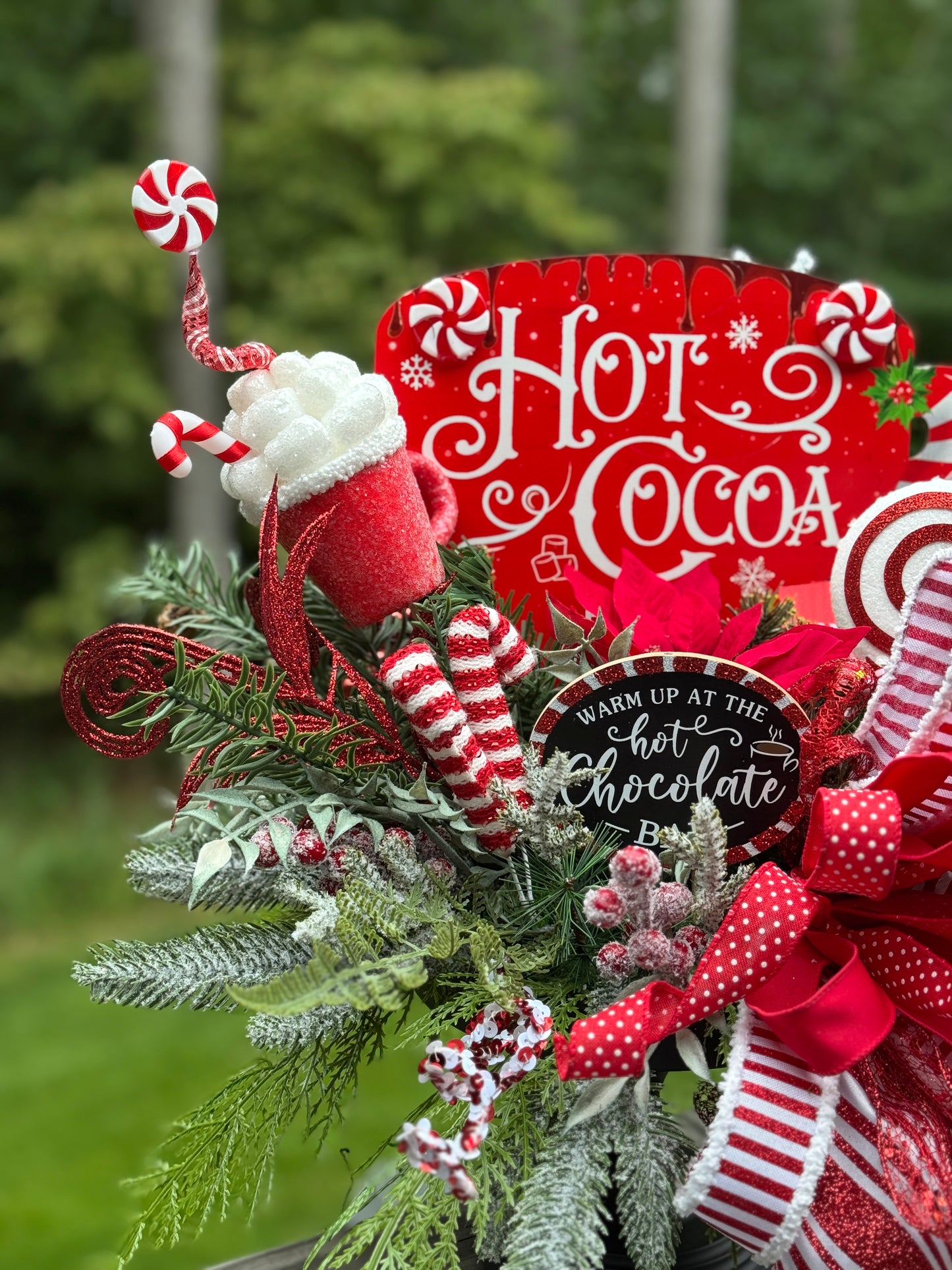 Hot Cocoa Winter/Holiday Arrangement