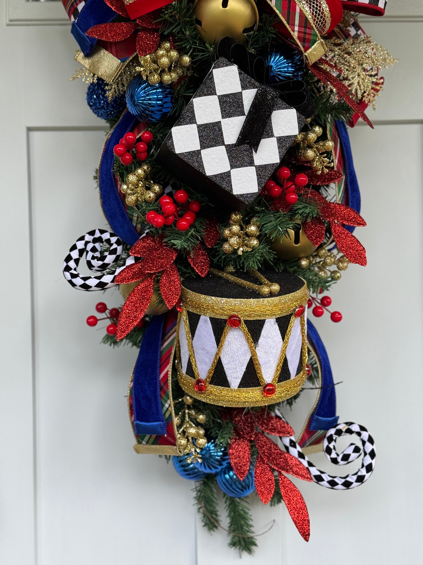 XL Nutcracker Winter/Holiday Swag/Wreath