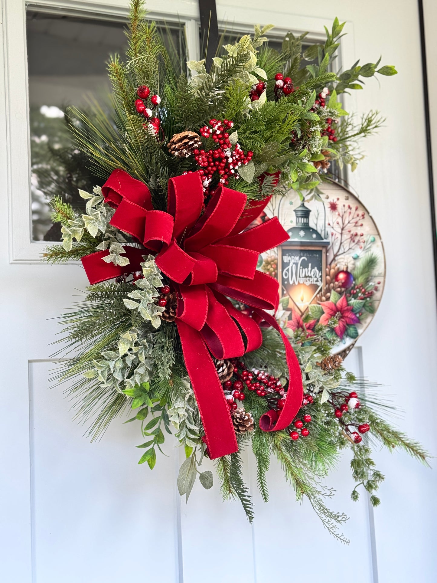 Warm Winter Wishes Wreath