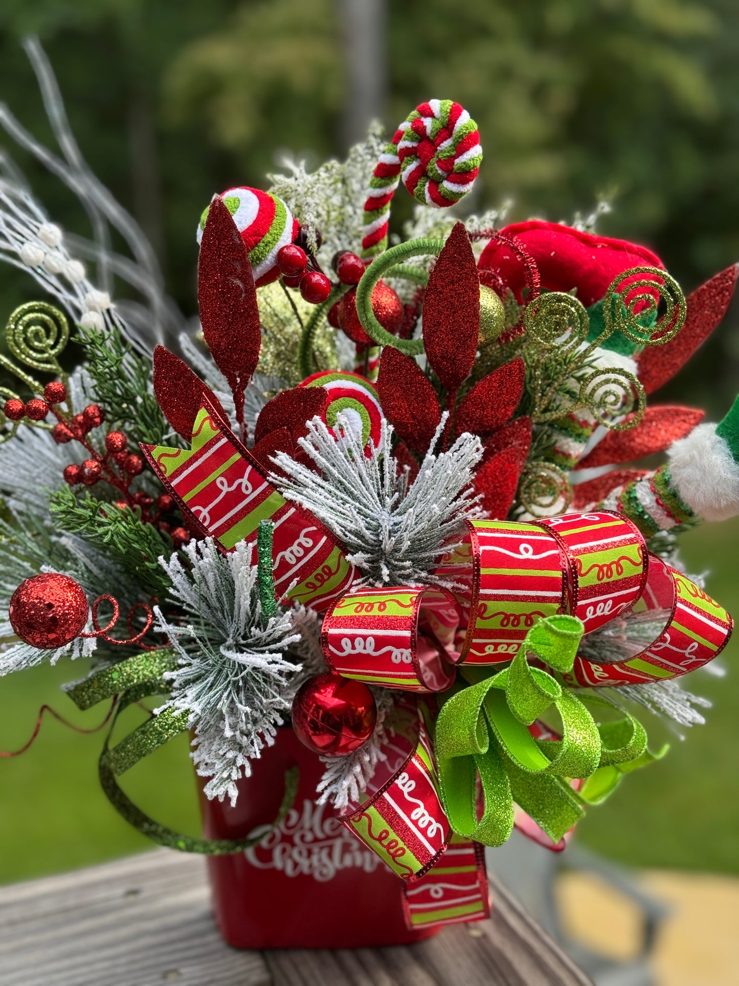 Vibrant Elf Floral Arrangement