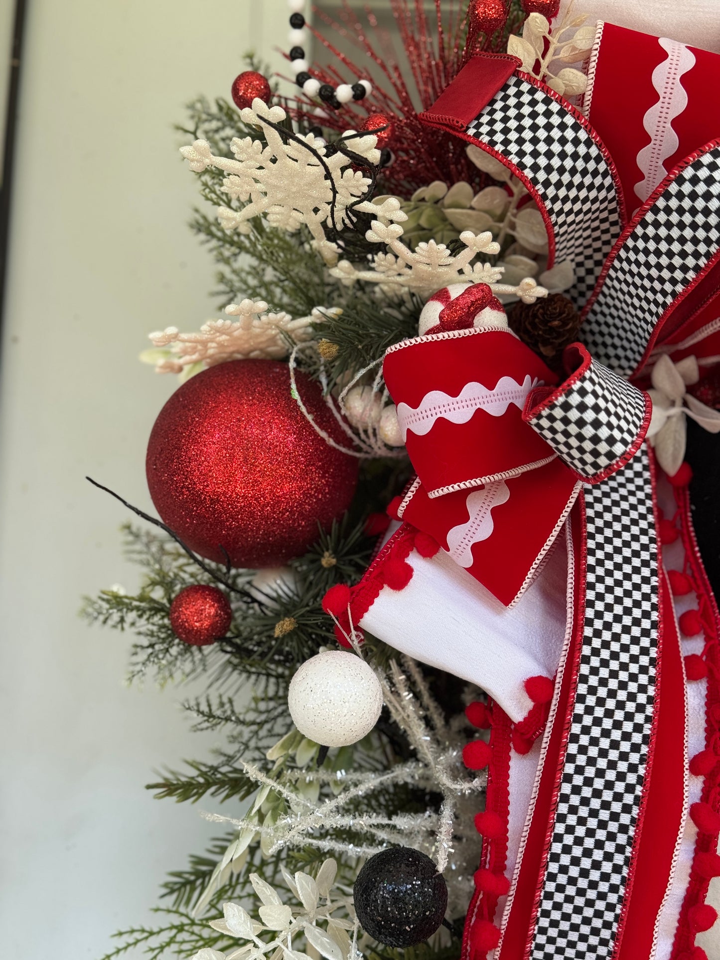 Vibrant Snowman Wreath XL