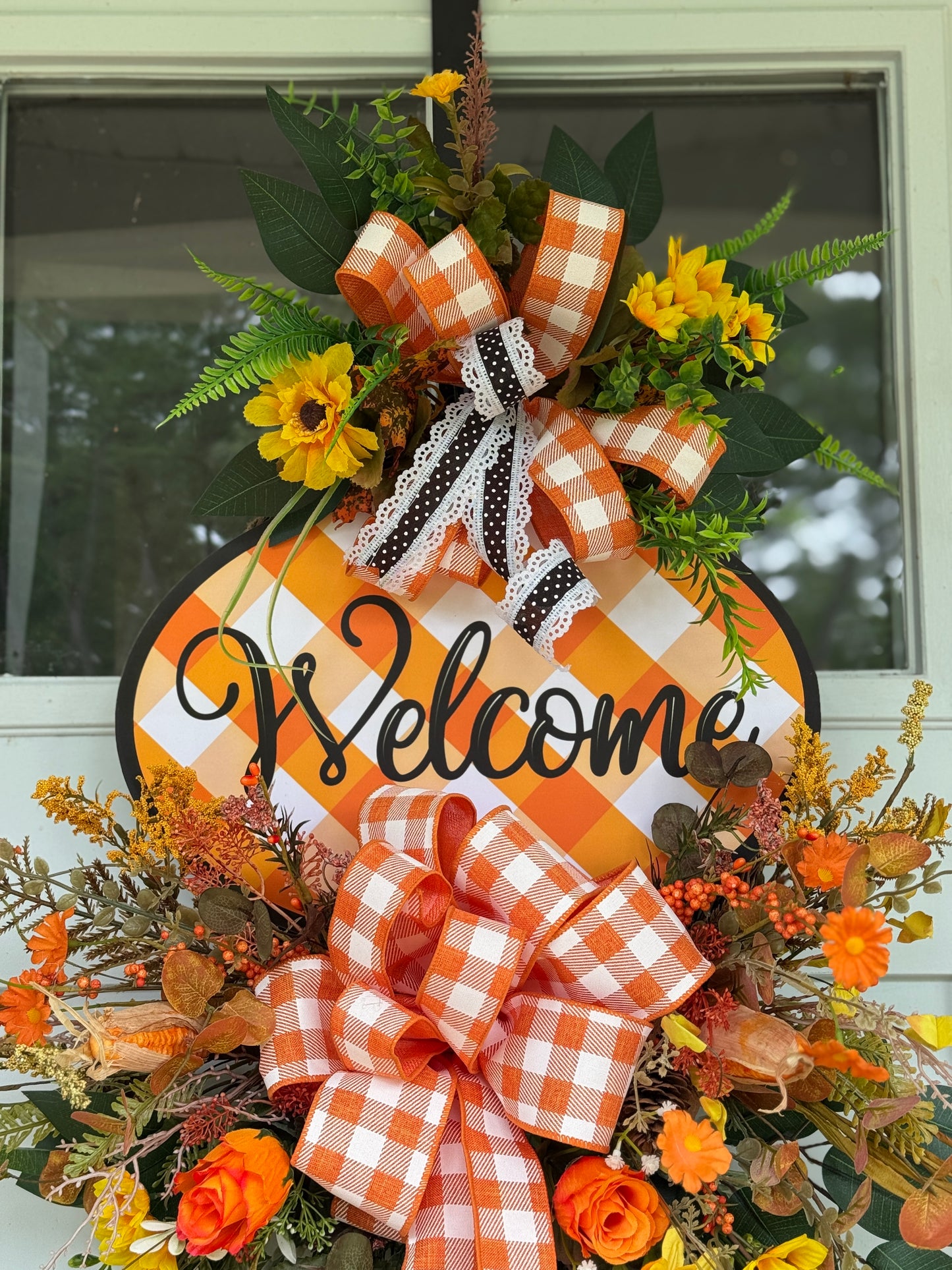 Autumn Welcome Door Wreath