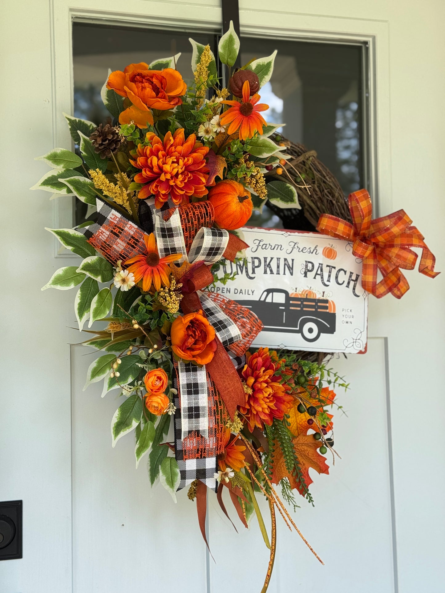 Farm Fresh Pumpkin Patch Wreath
