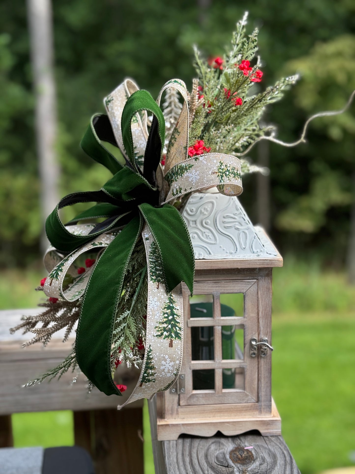 Decorative Winter/Holiday Lantern