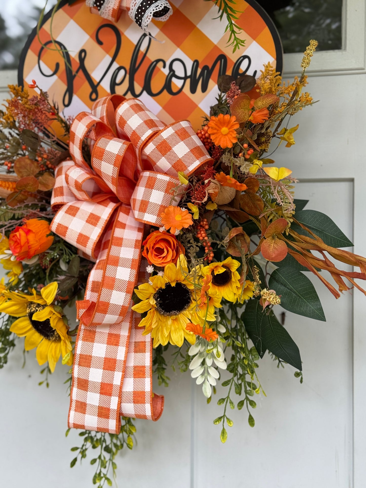 Autumn Welcome Door Wreath
