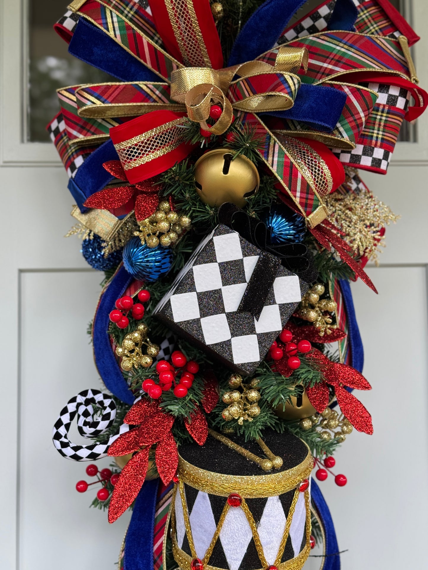 XL Nutcracker Winter/Holiday Swag/Wreath