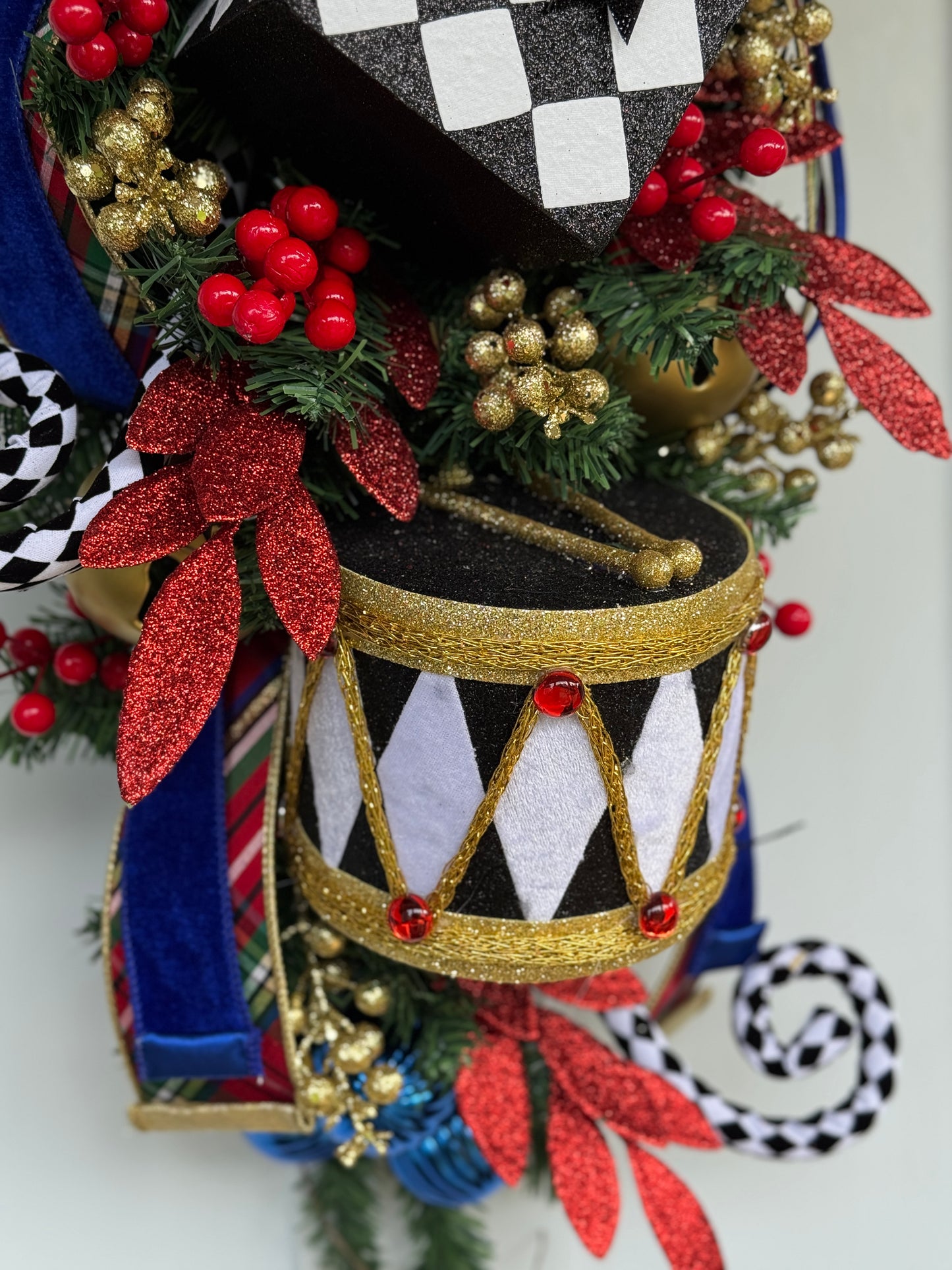 XL Nutcracker Winter/Holiday Swag/Wreath