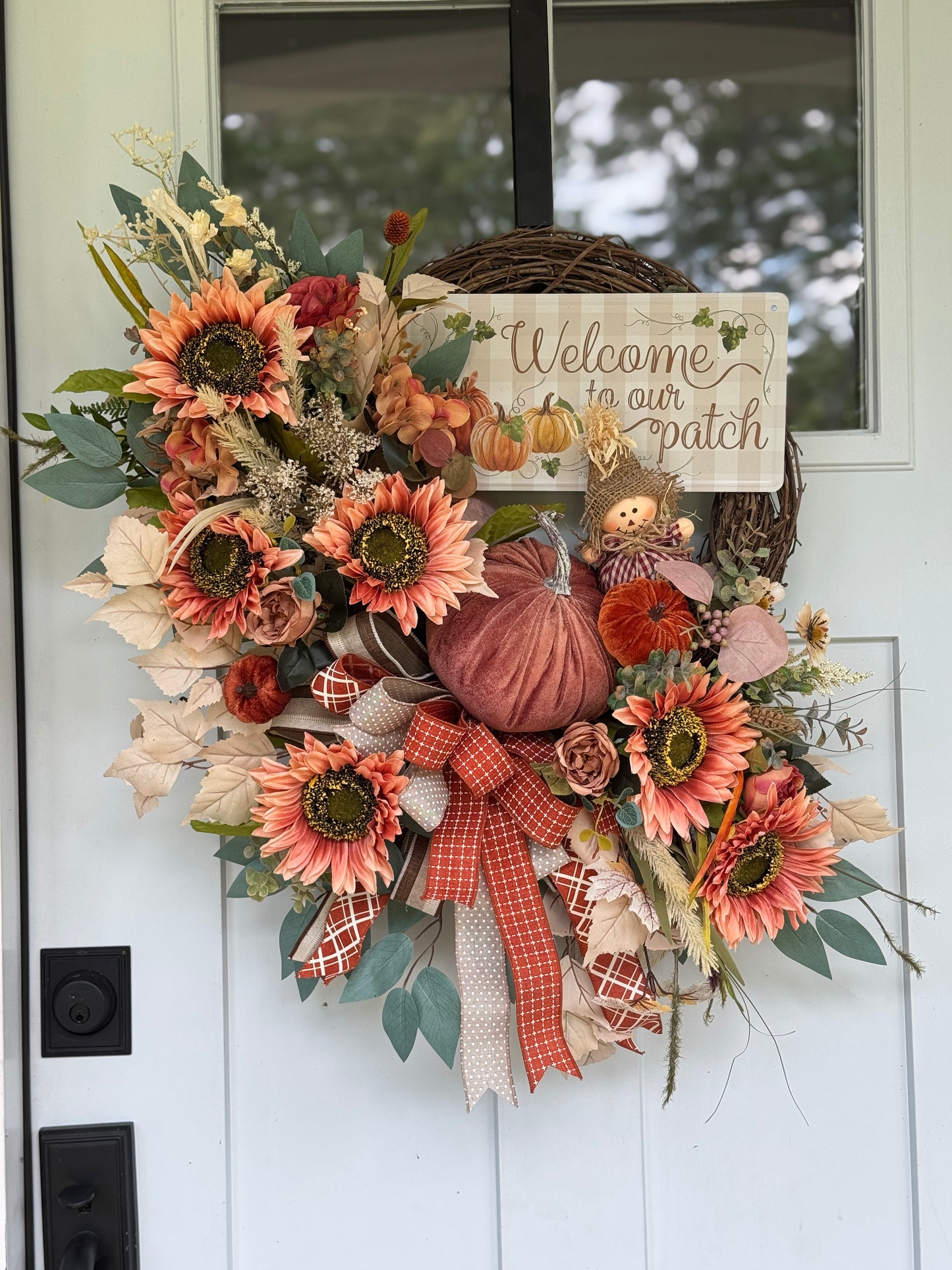 Welcome To Our Patch Wreath