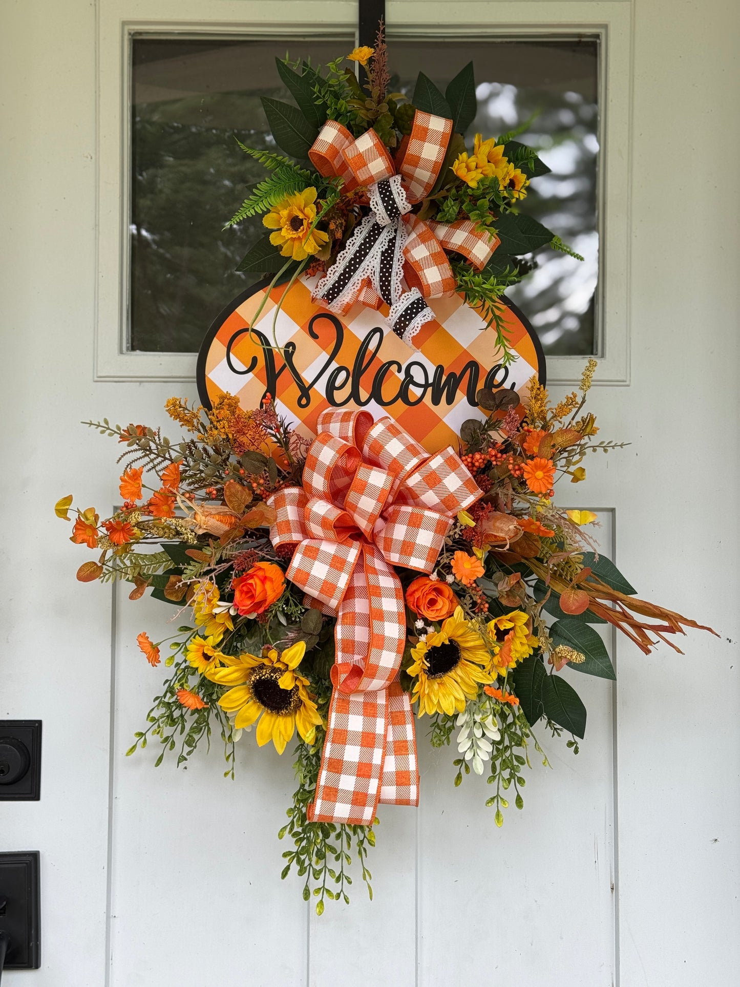 Autumn Welcome Door Wreath