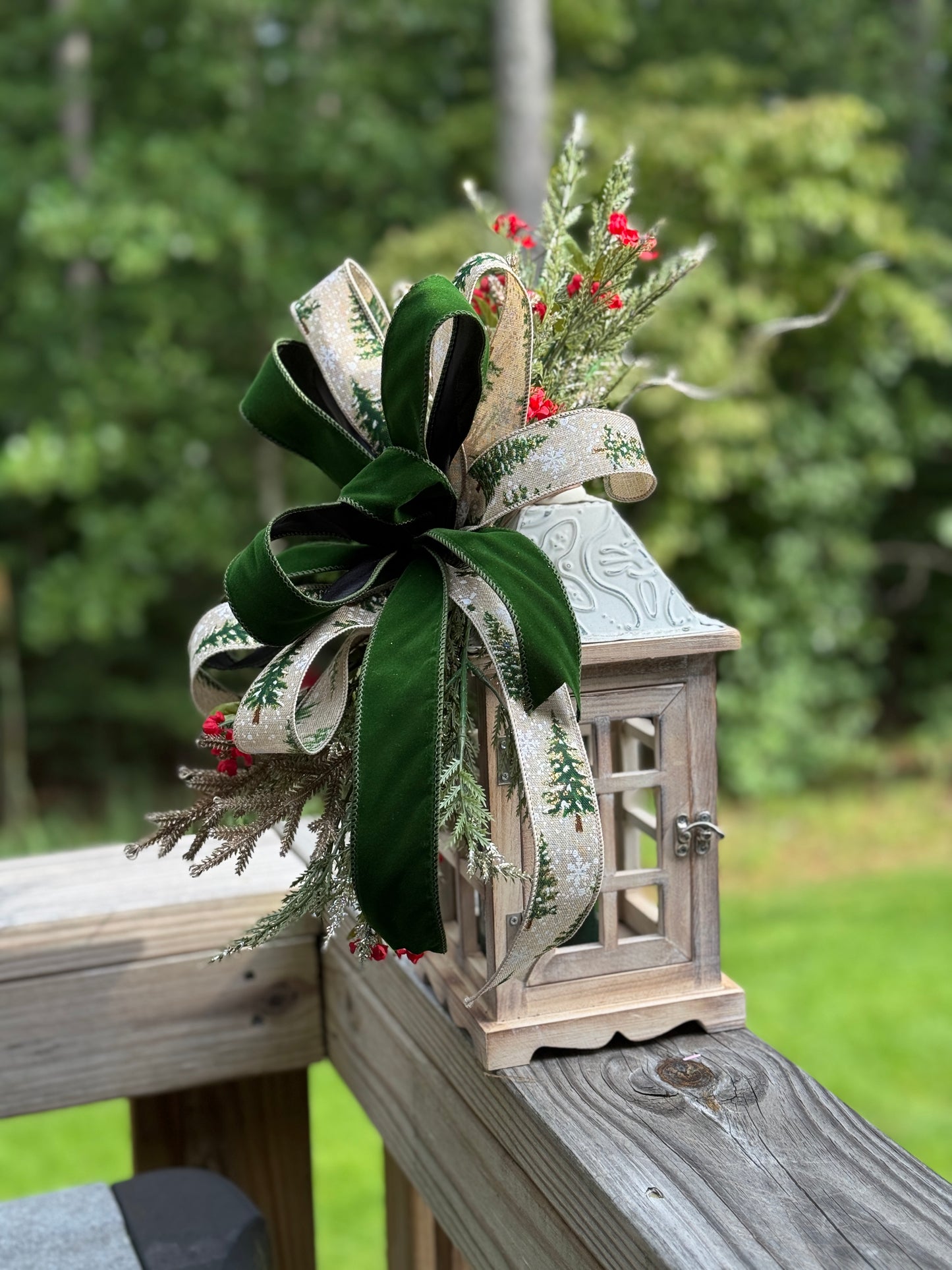 Decorative Winter/Holiday Lantern