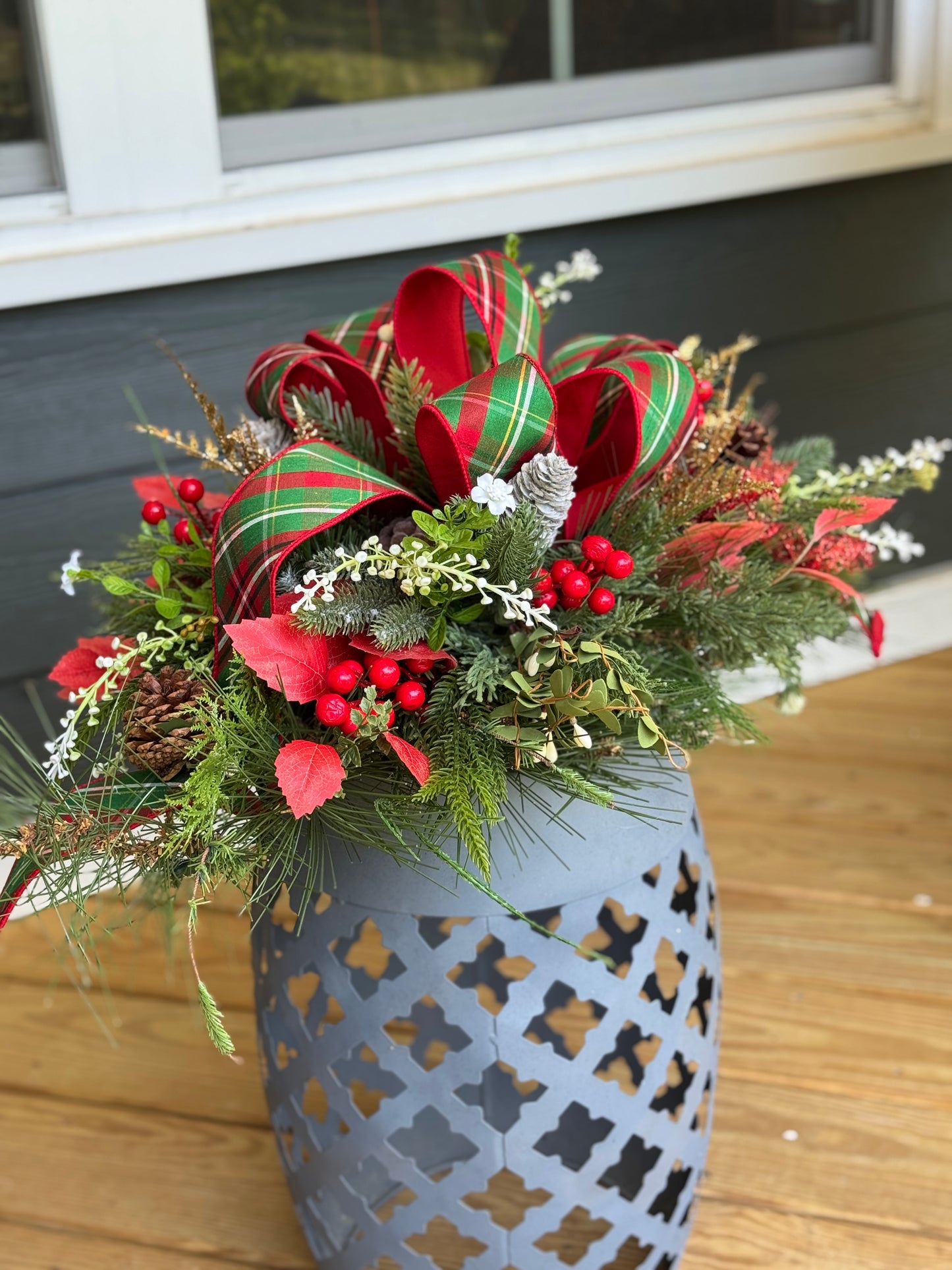 Versatile Red and Green Holiday Decor