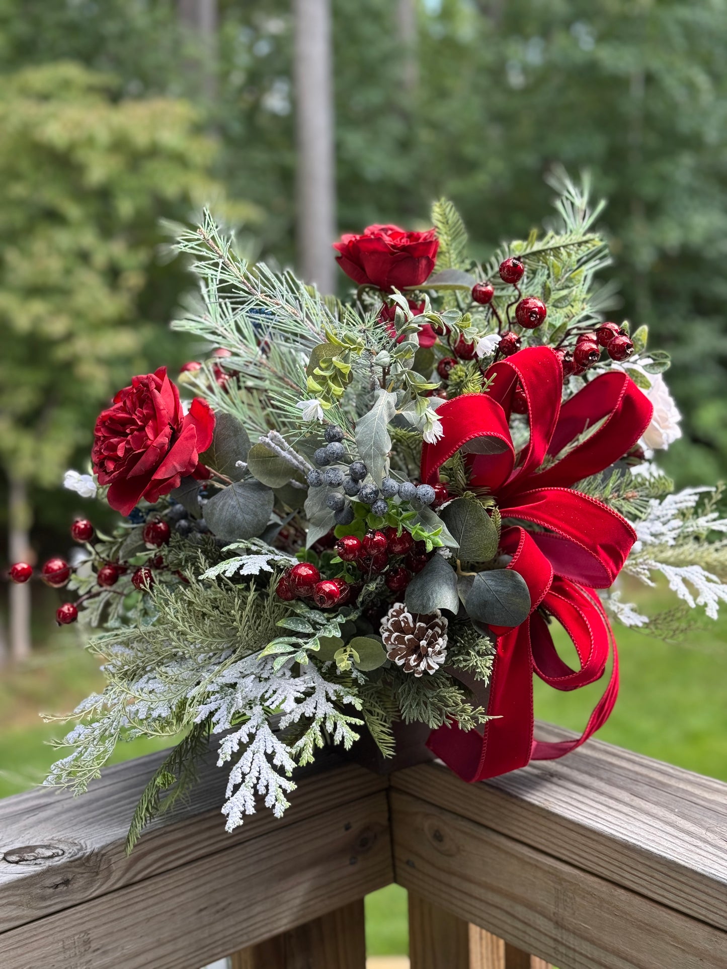 Elegant Winter/Holiday Floral Arrangement