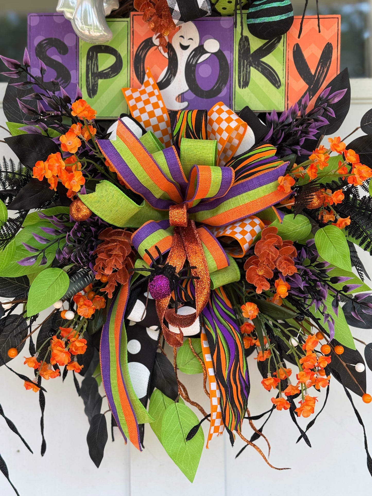 Halloween Spooky Wreath