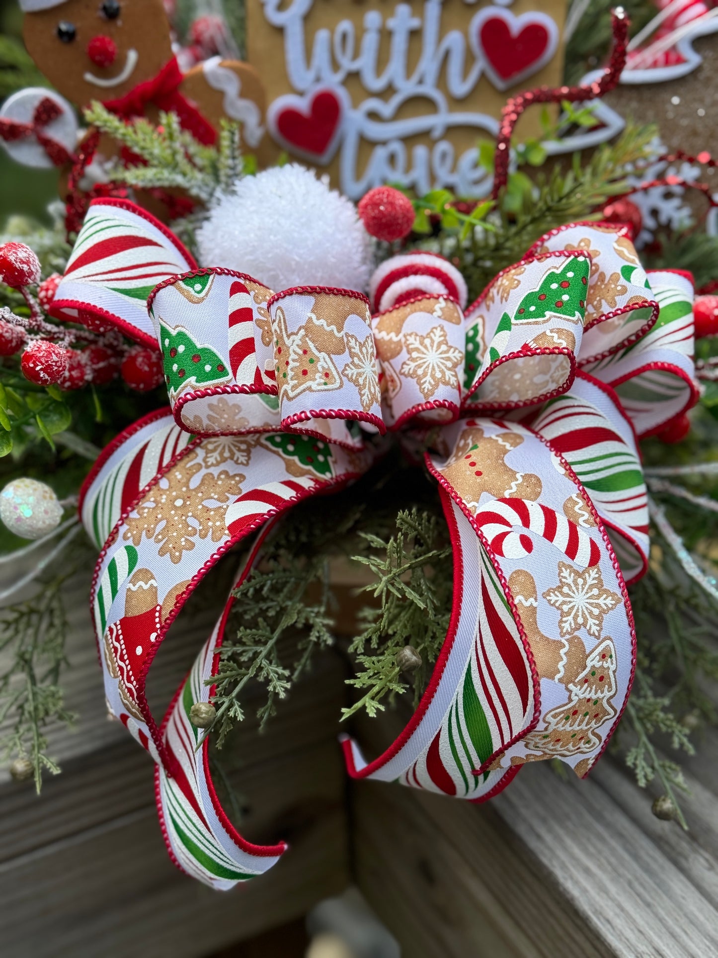Gingerbread “Baked With Love” Arrangement