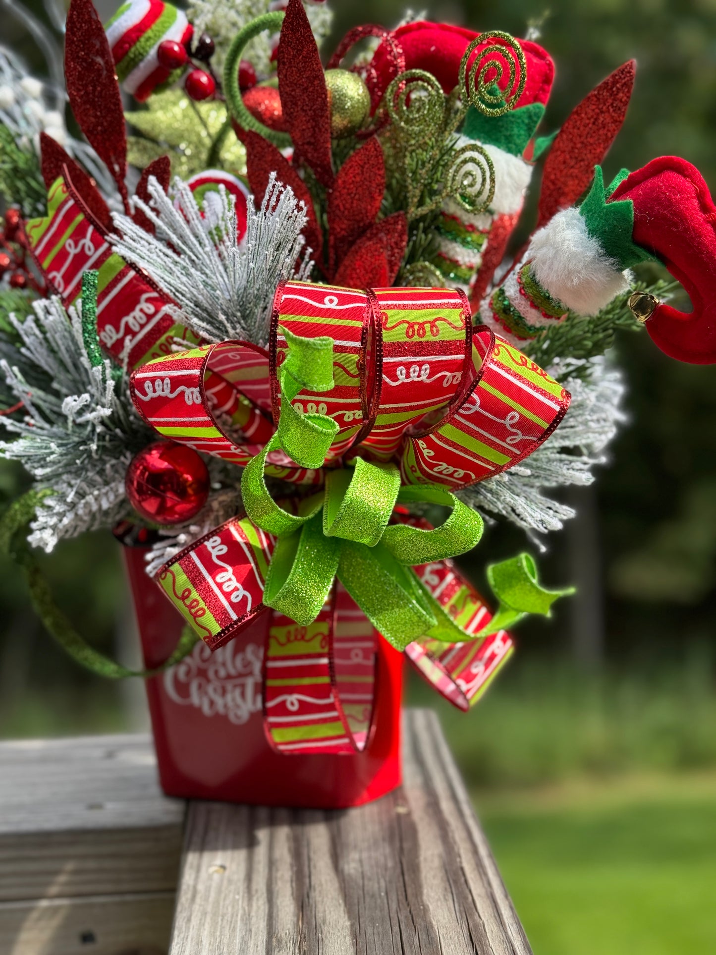 Vibrant Elf Floral Arrangement