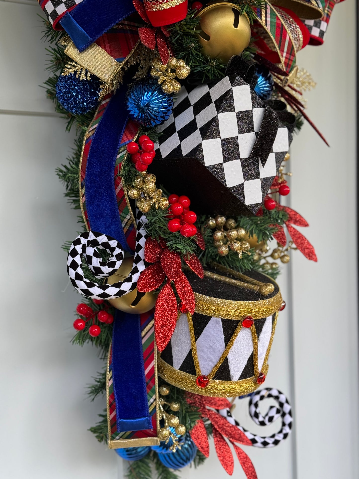 XL Nutcracker Winter/Holiday Swag/Wreath