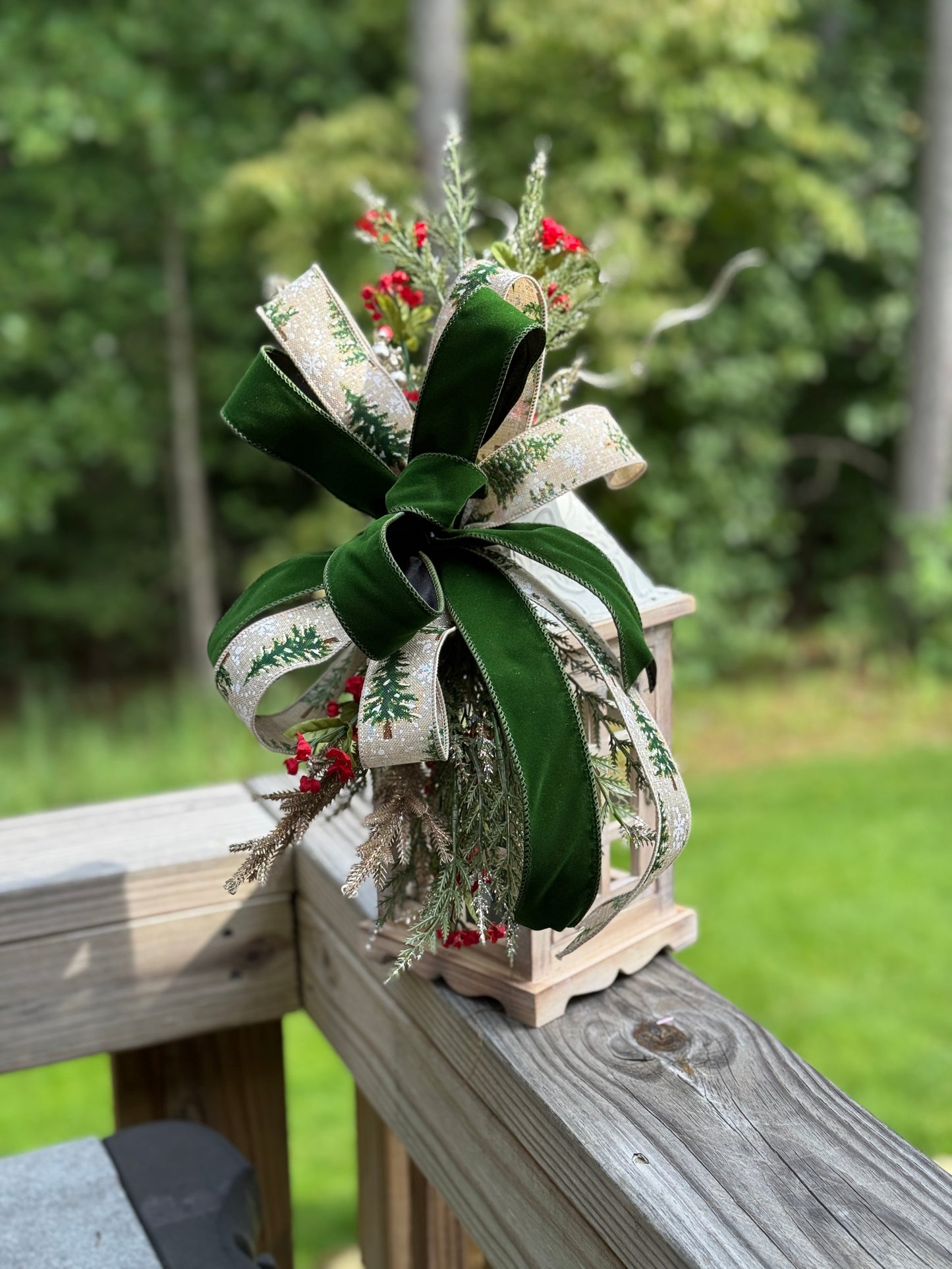 Decorative Winter/Holiday Lantern