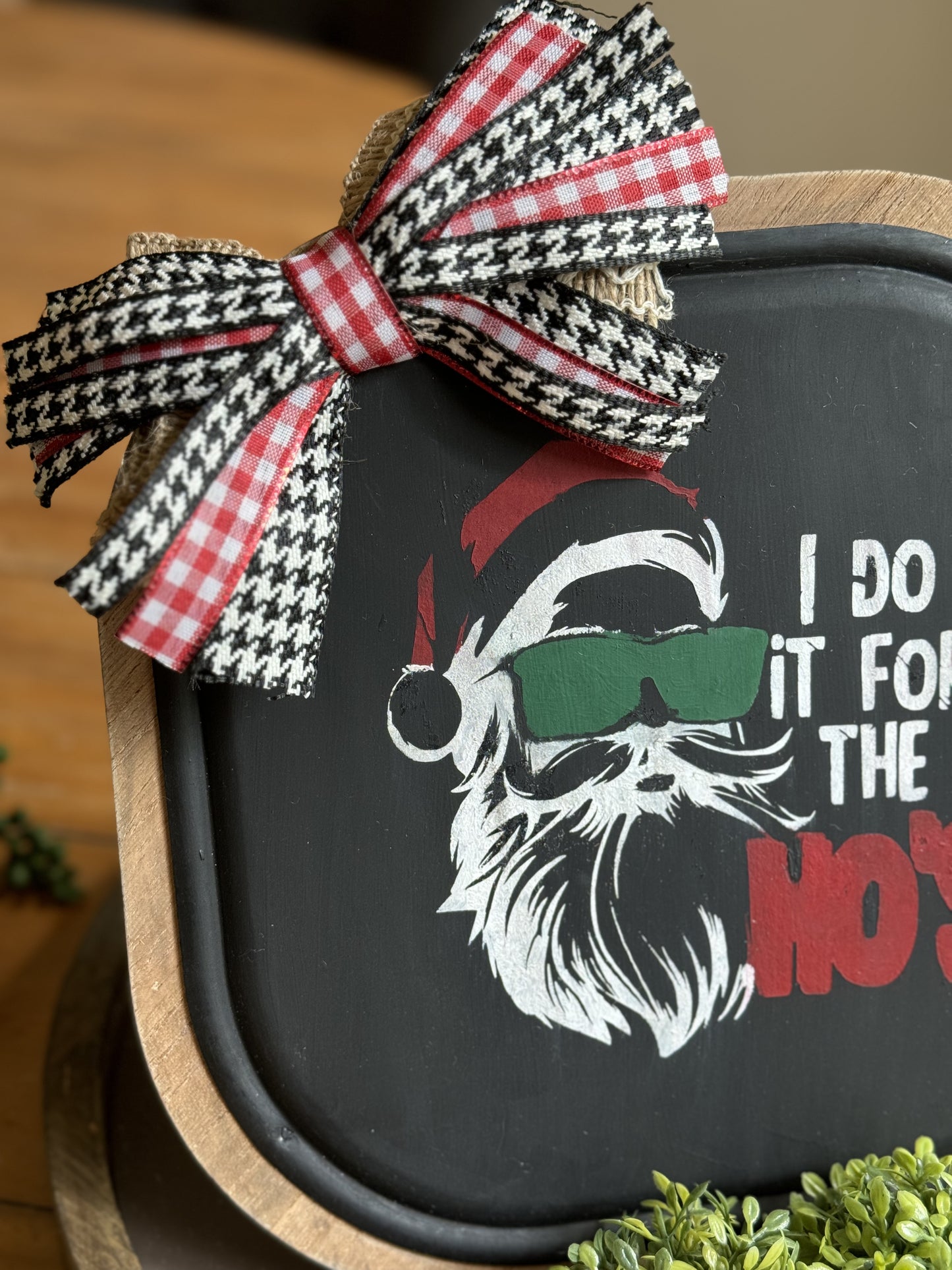 Naughty Santa Christmas Decoration