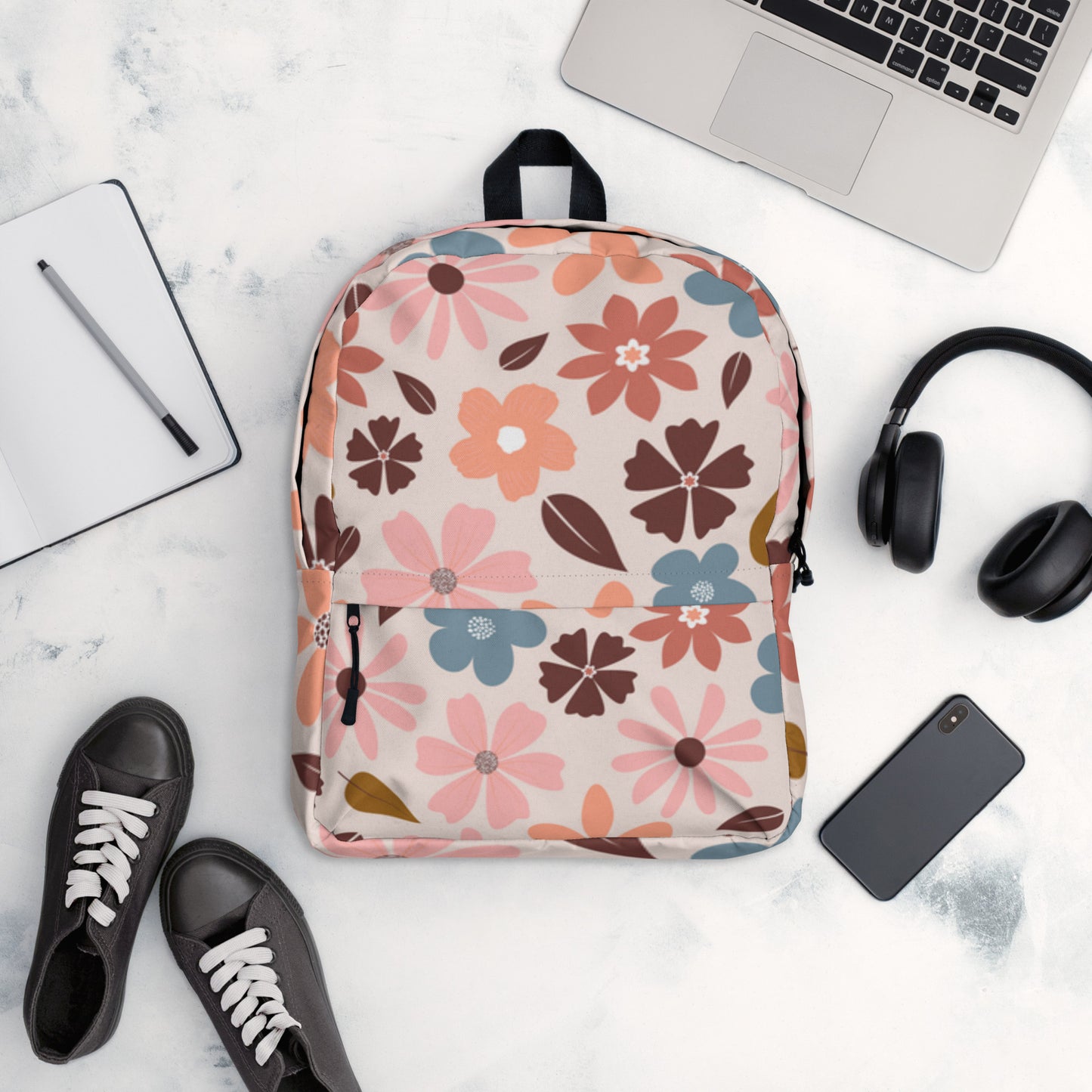 Boho floral Backpack