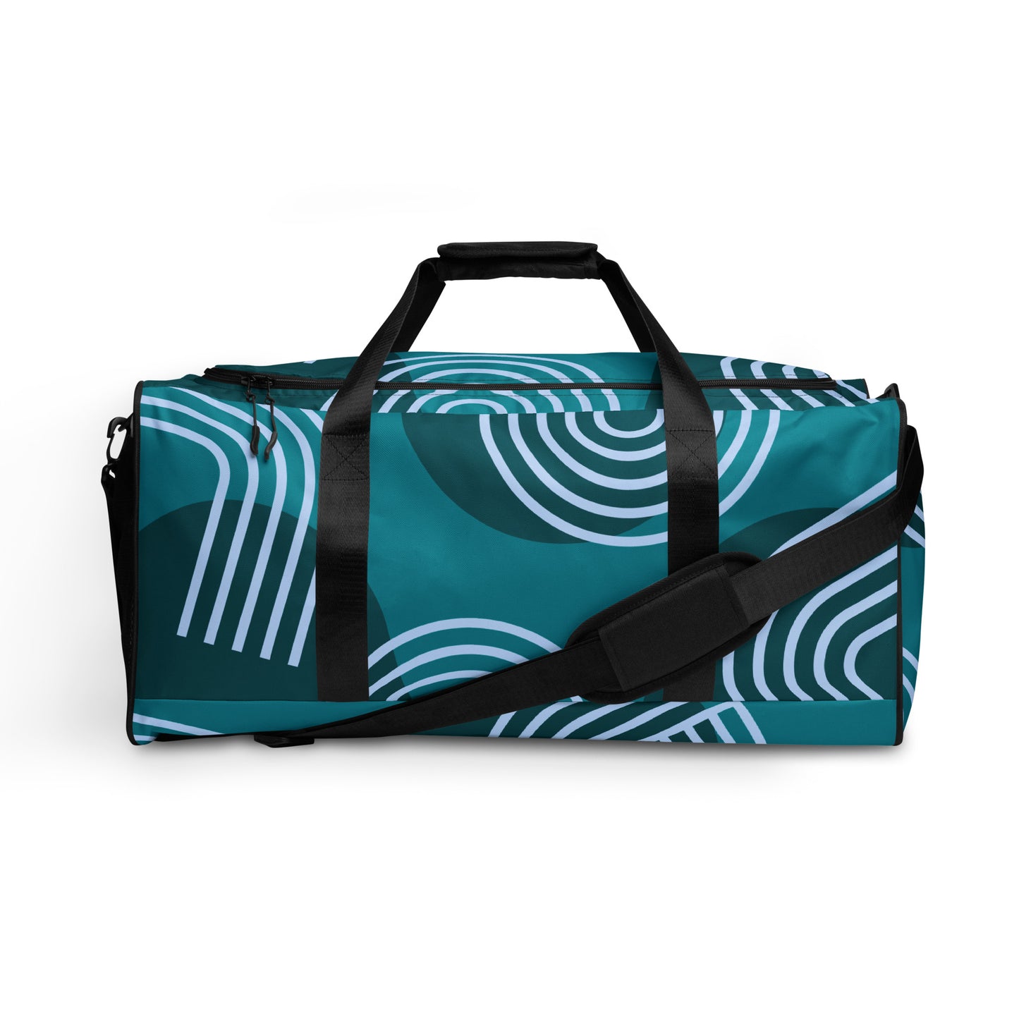 Abstract Duffle bag