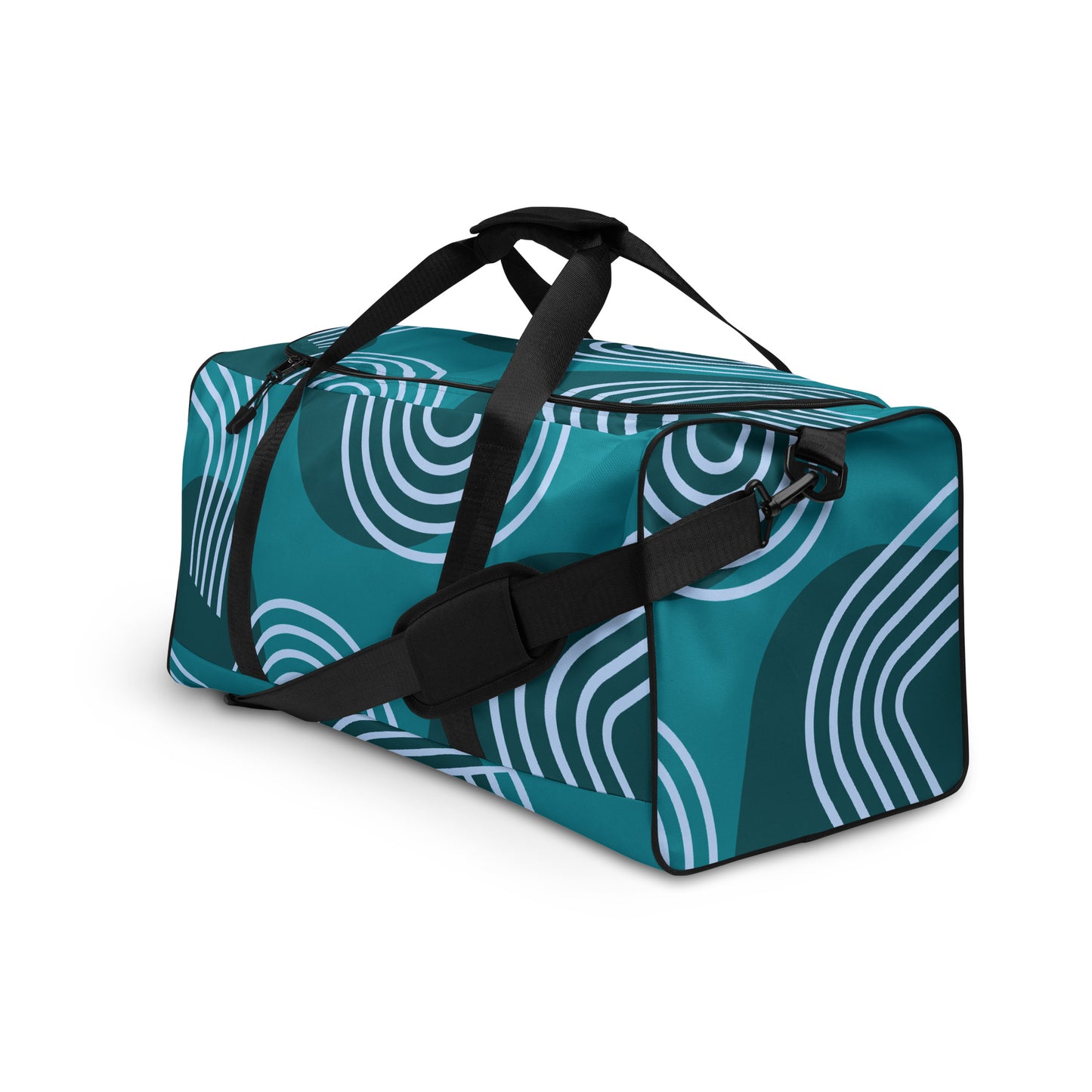 Abstract Duffle bag